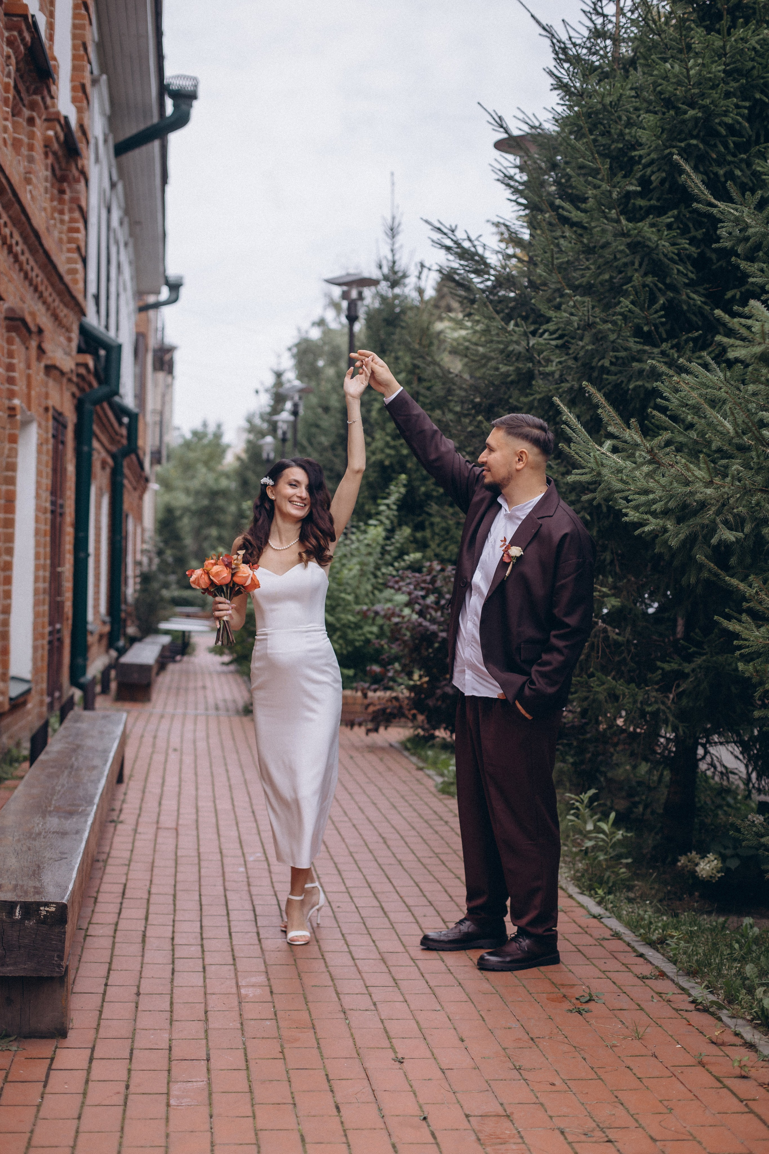 Свадебная осенняя прогулка. Фотограф