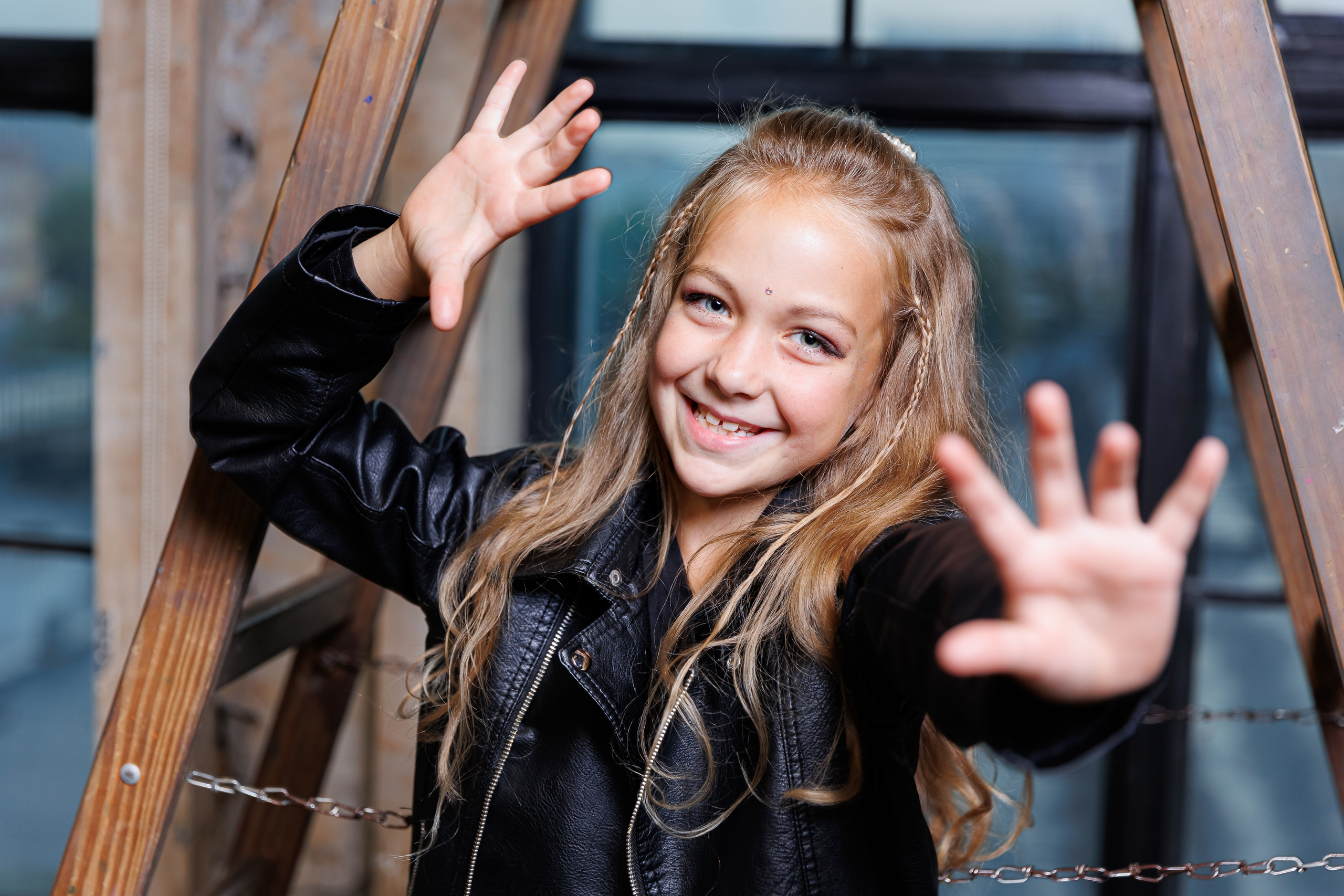 Студийная съёмка для вокальной студии «Звёздочка». Семейный и детский фотограф Комина Елена, Власиха, Одинцово