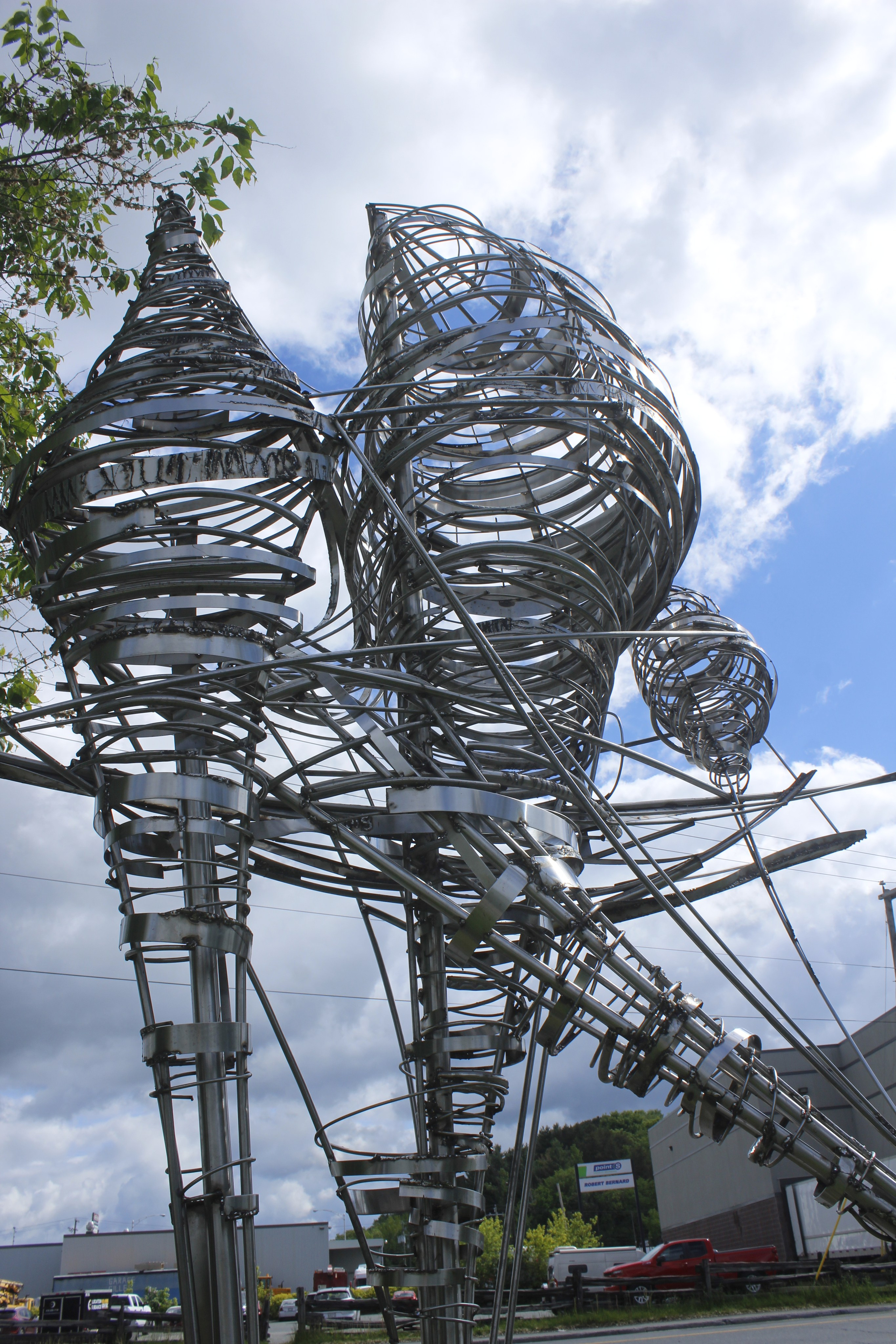 Водный путь / Летучий корабль/Канада/Квебек/2019. Художник — скульптор Антонина Фатхуллина