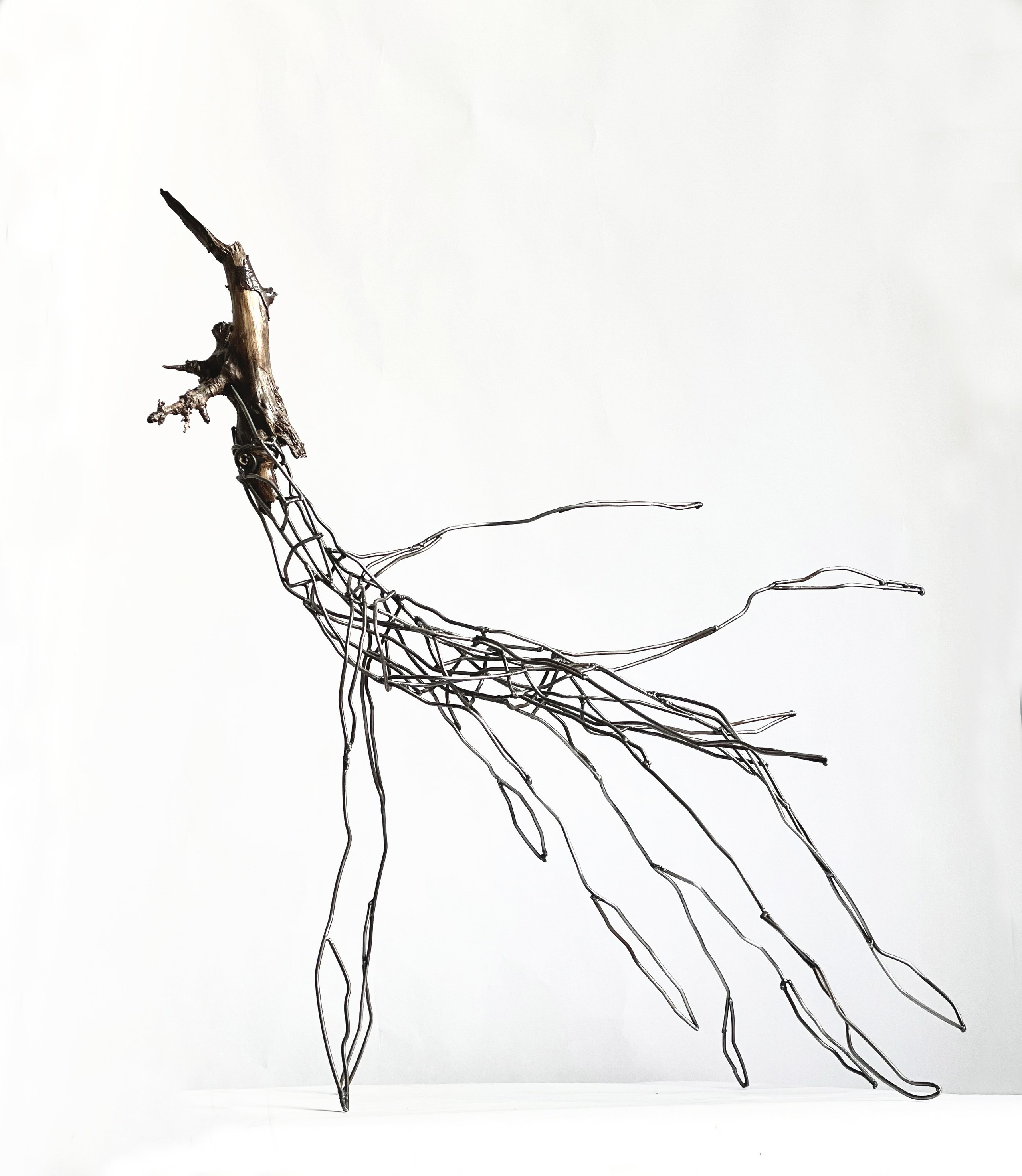 Серия «пойманные лесом» / series «Caught by the Forest». Художник — скульптор Антонина Фатхуллина