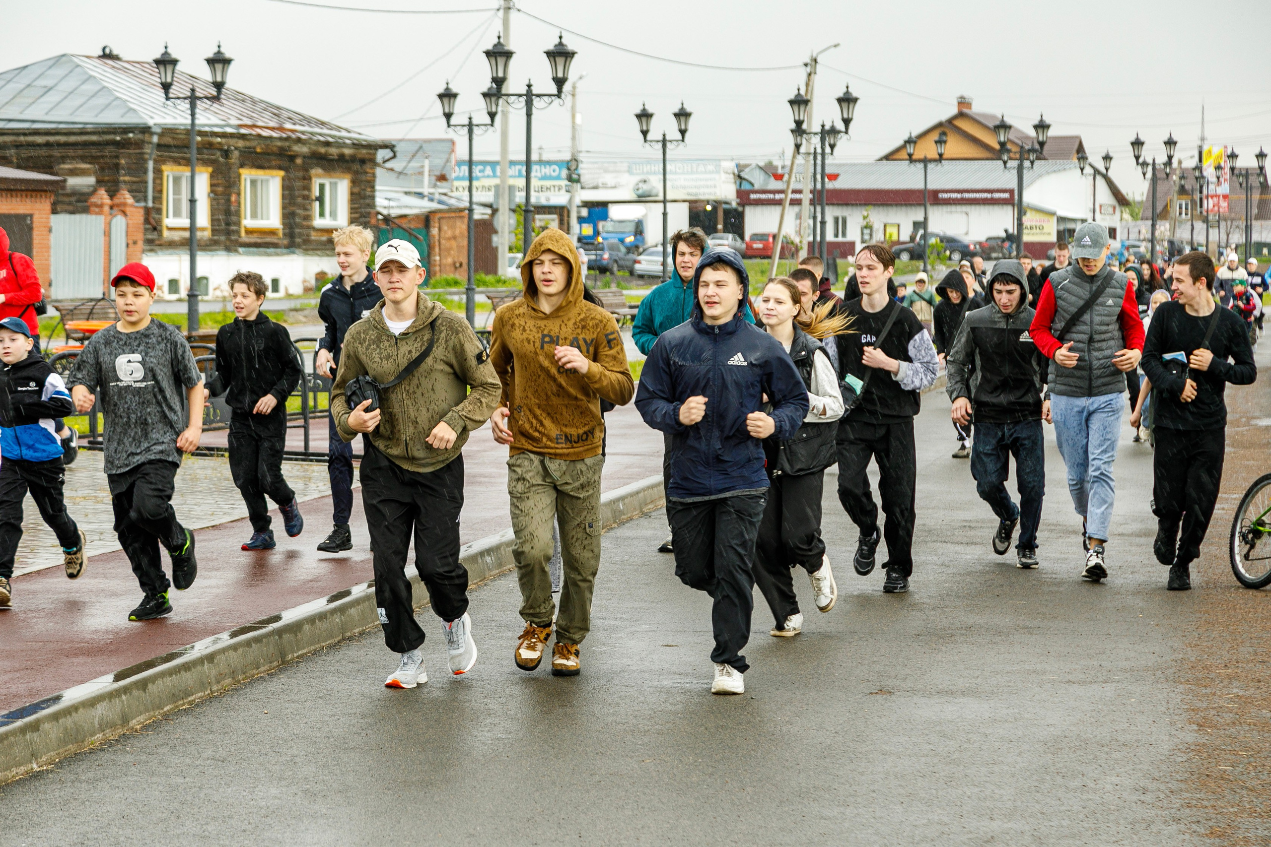 «СпортЛето» и «Зарядка с чемпионом» — семья Сармачевых 😋. Фотограф Андрей Гузеев