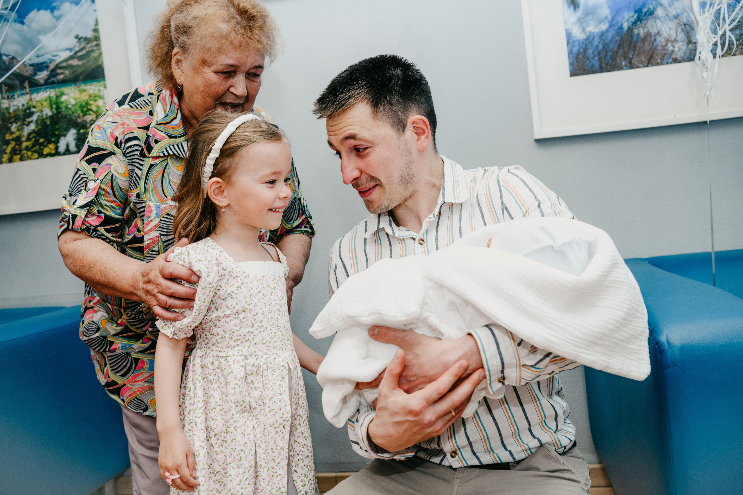 Выписка Ивана. Фотограф на выписку из роддома в Москве и МО
