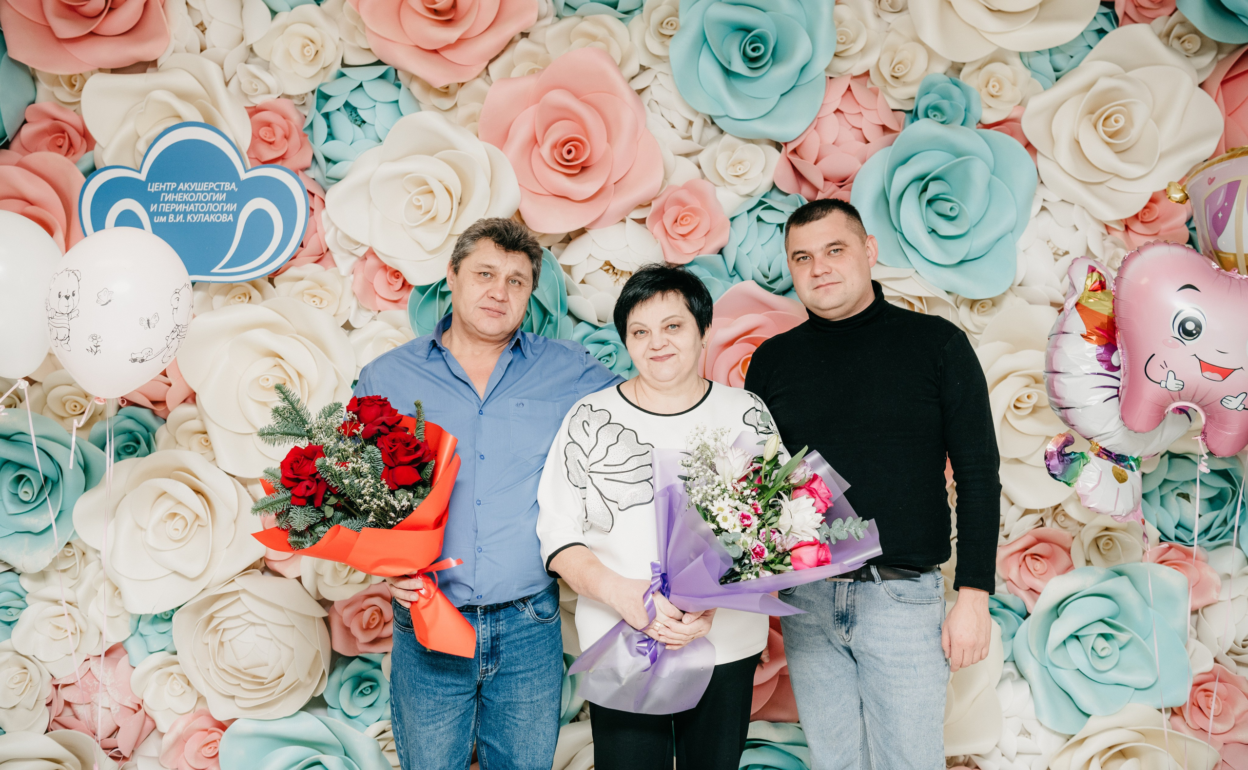 Выписка Авроры. НИИ КУЛАКОВА. Фотограф на выписку из роддома в Москве и МО