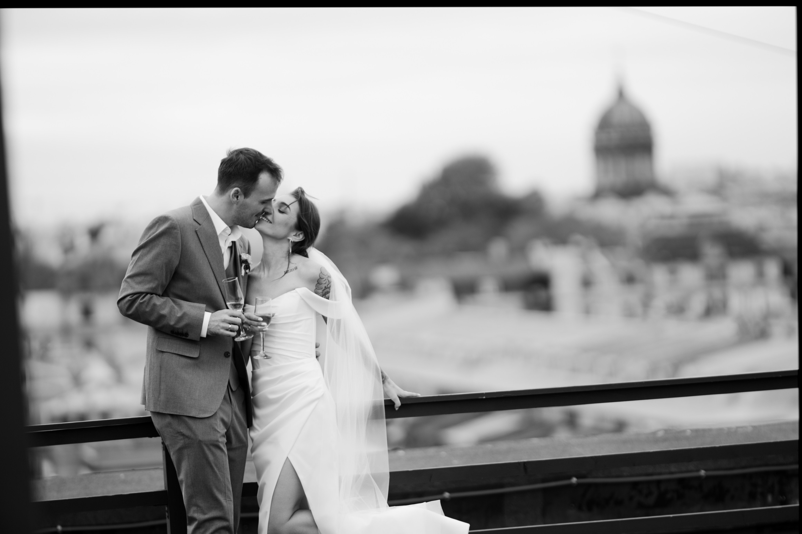 Roof wedding. Фотограф Ксения Калюжная