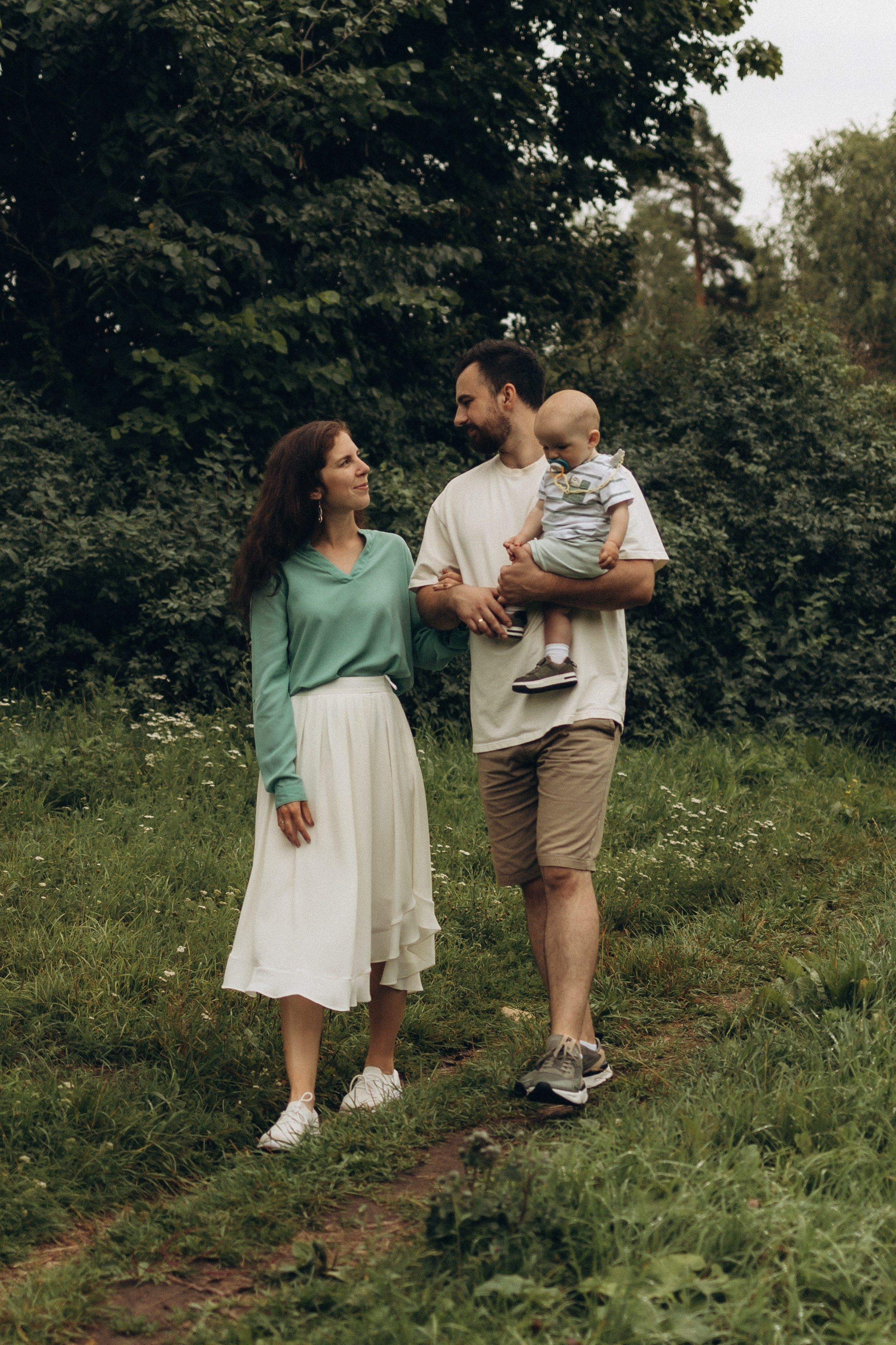 Семейная история: Наташа, Сережа и малыш Лёва. Семейный, домашний, ньюборн фотограф Москва Цветкова Елизавета