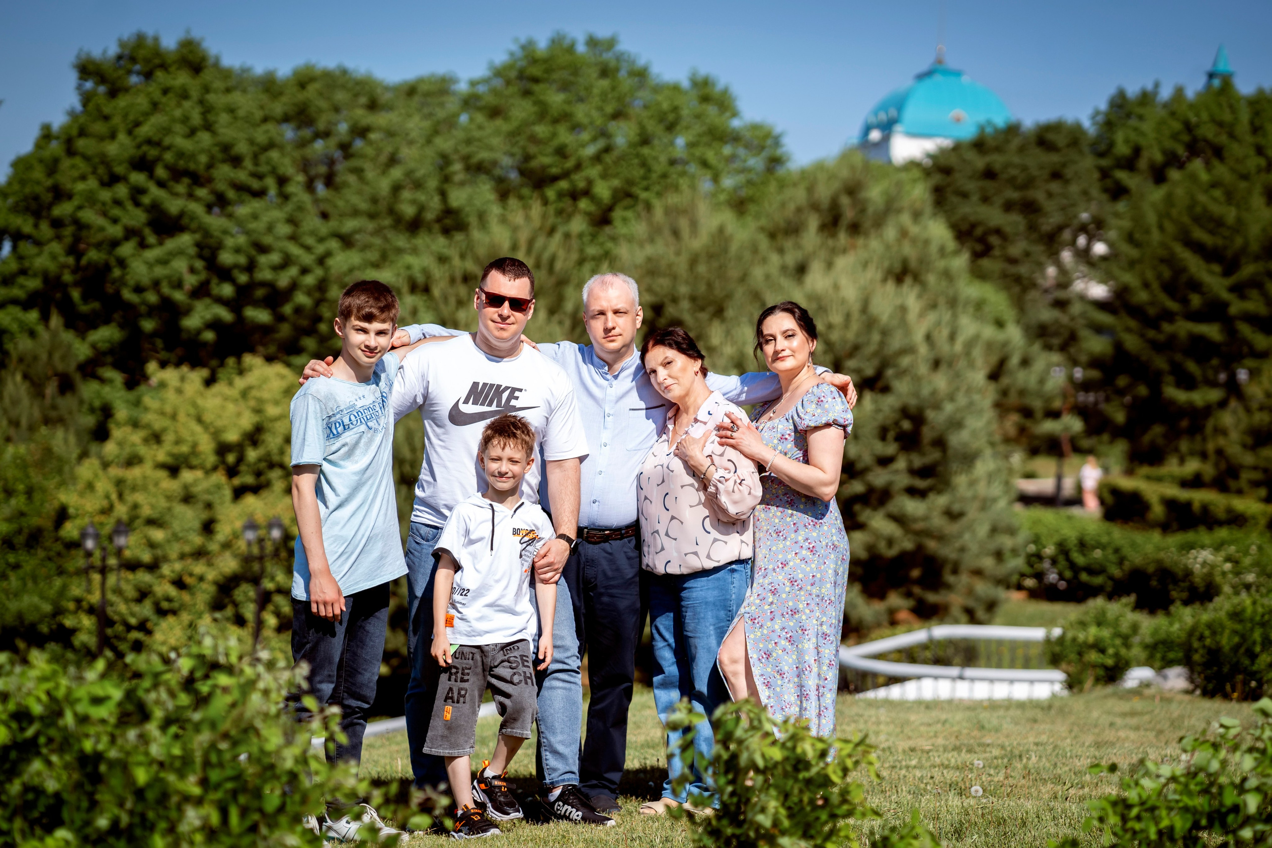 Летняя прогулка в парке. Семейный и детский фотограф в Хабаровске Анна Гриневич