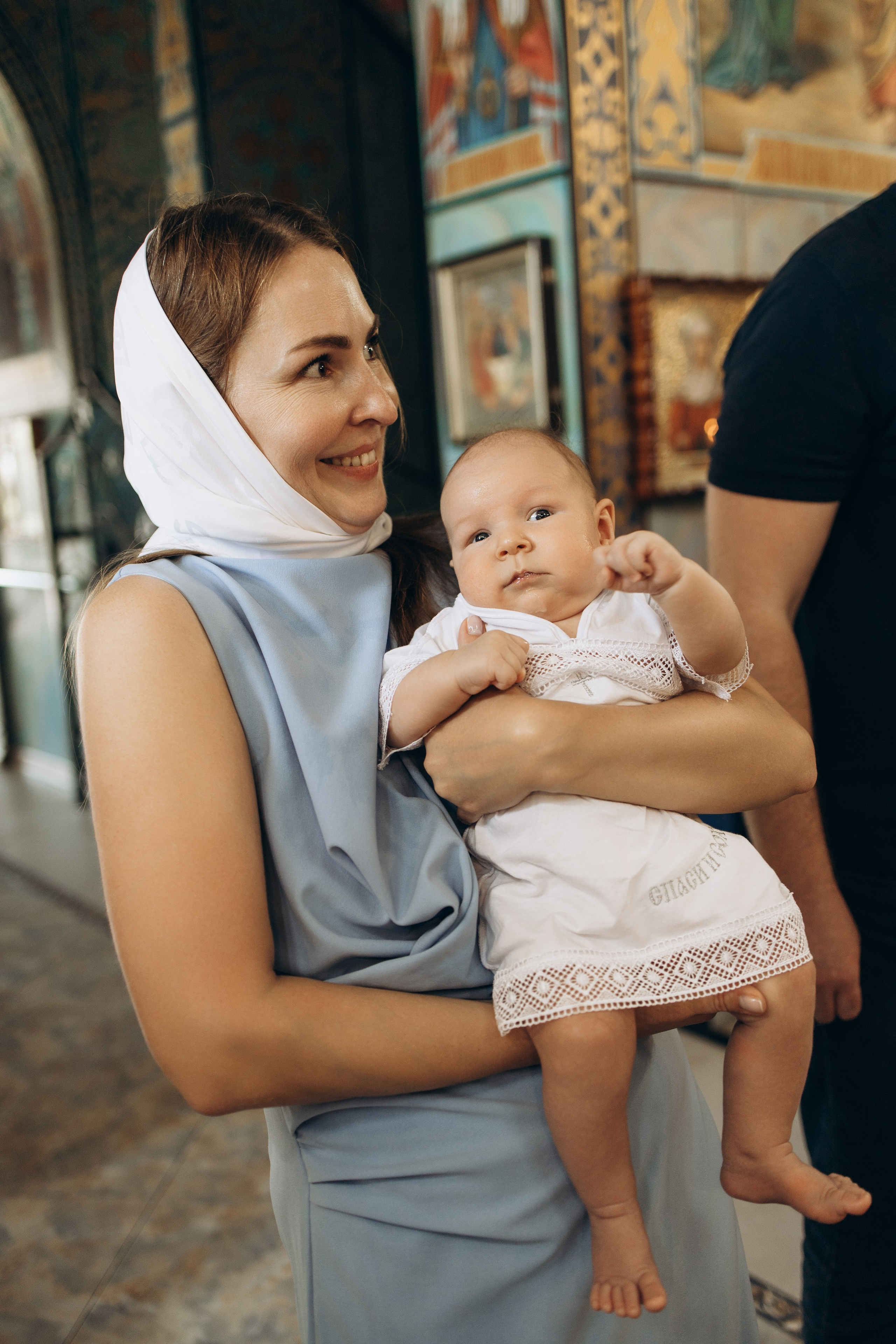 Крещение Ивана. Самый теплый фотограф в Краснодаре Рябоконь Ксения