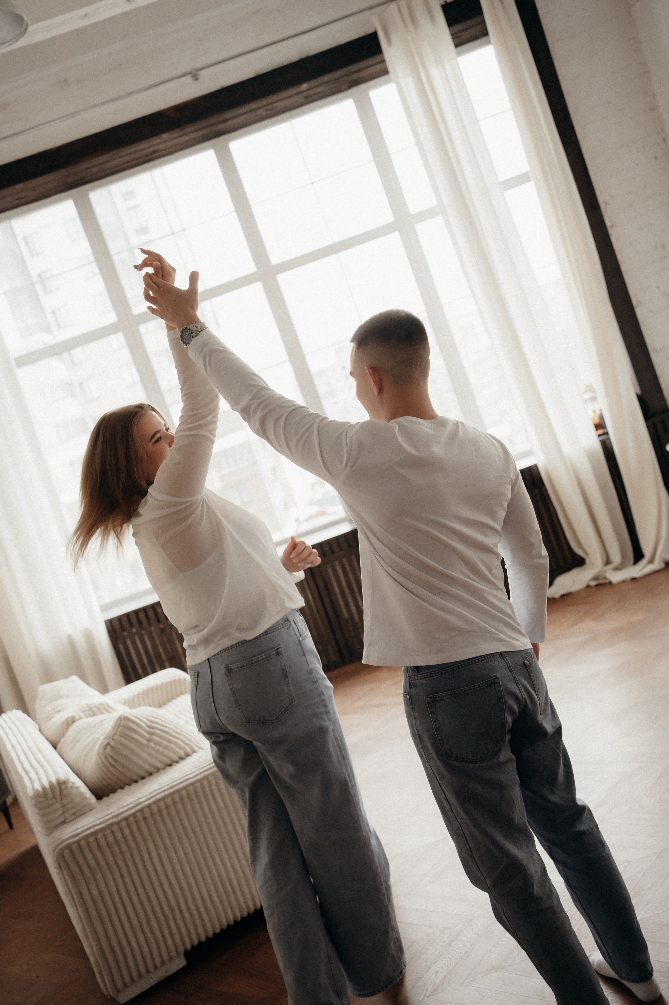 Парная фотосессия в студии в Архангельске. Портретный и свадебный фотограф в Архангельске Елизавета Стрекаловская