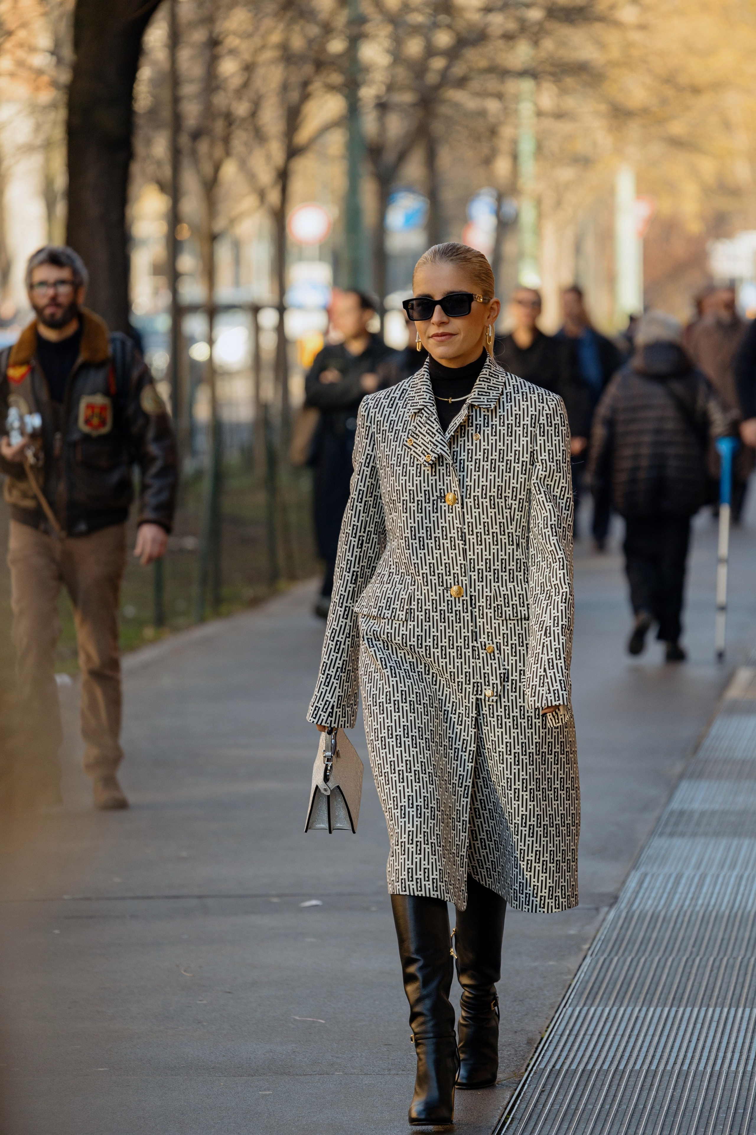 Milan Mens fashion week FW 24/25 FENDI. Photographer in Milan Ivan Goncharov