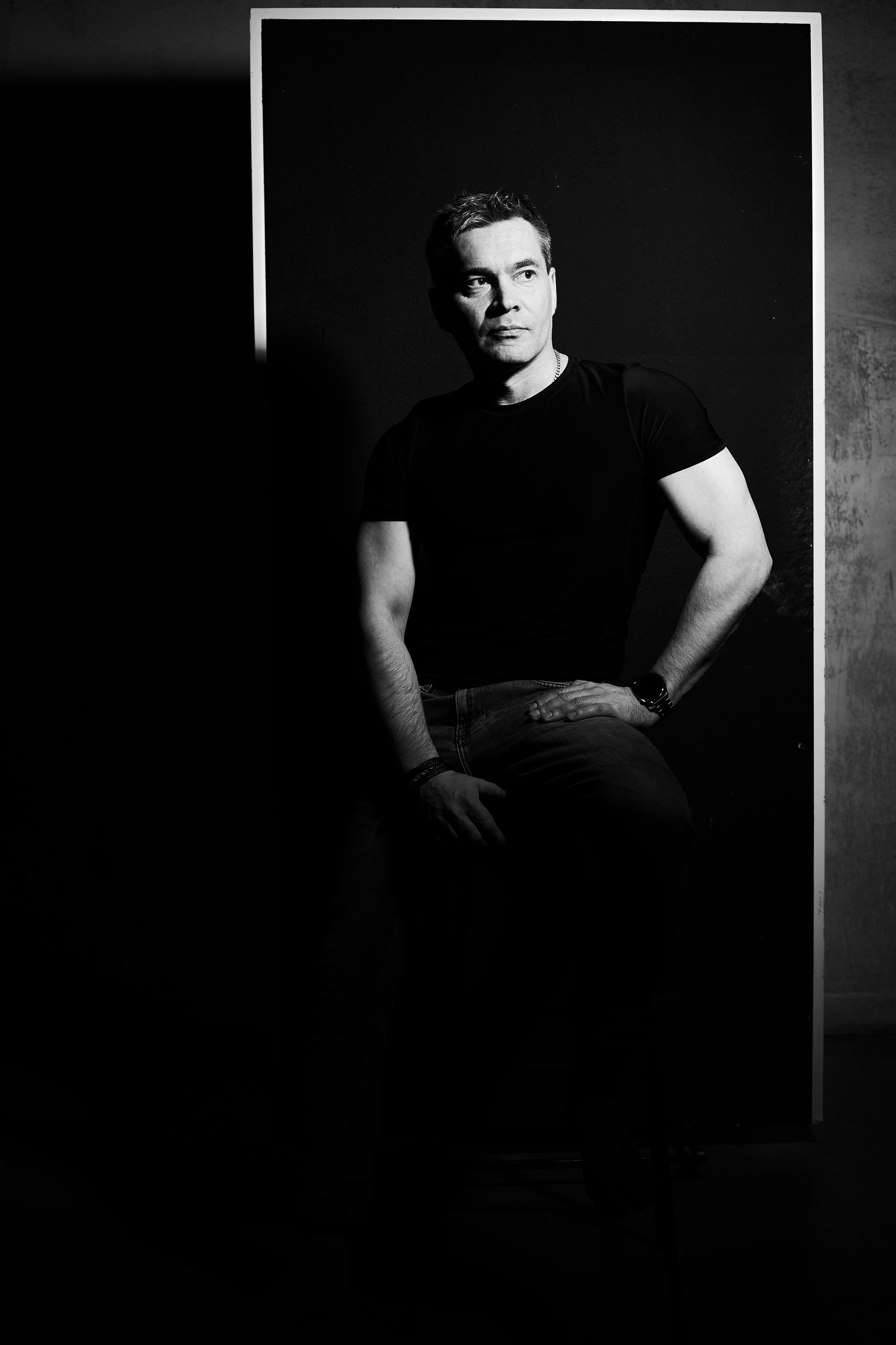 Мужской портрет в студии. Анна Потявина. Фотограф Москва