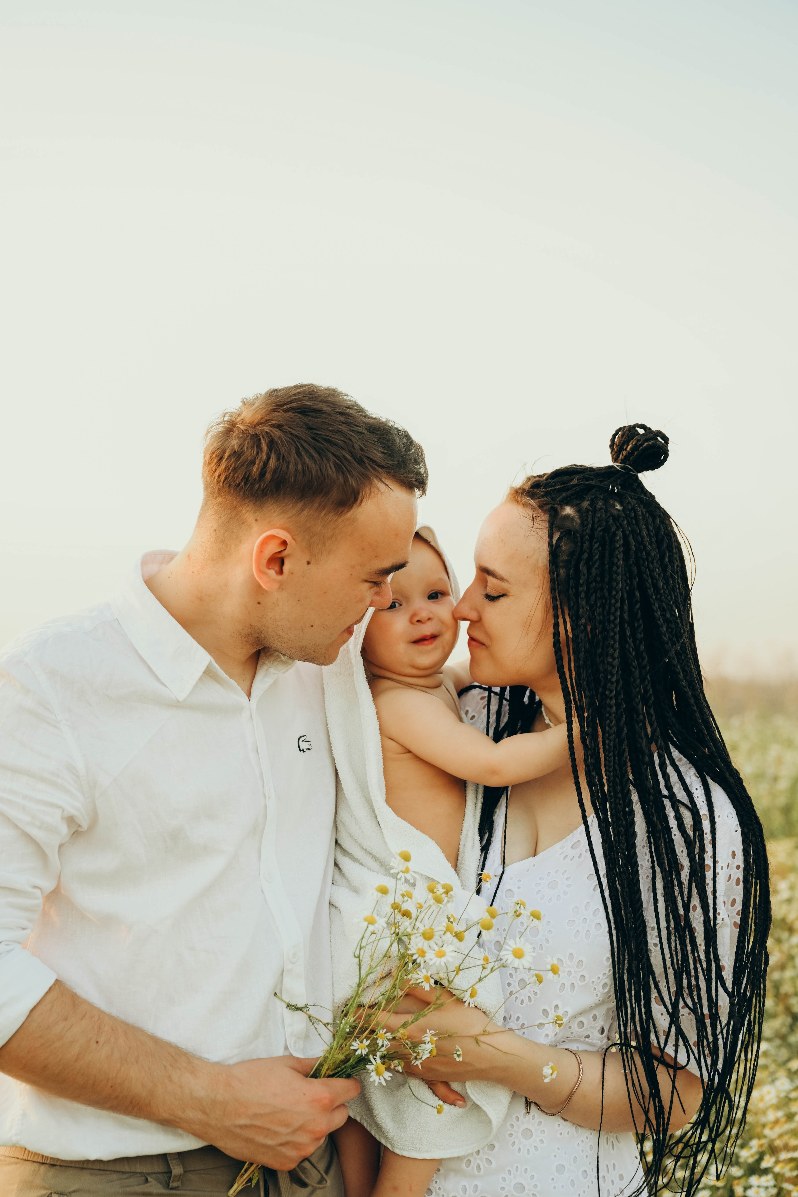 Ромашковое поле. Семейный фотограф в Москве Люберцах Ирина Вронская