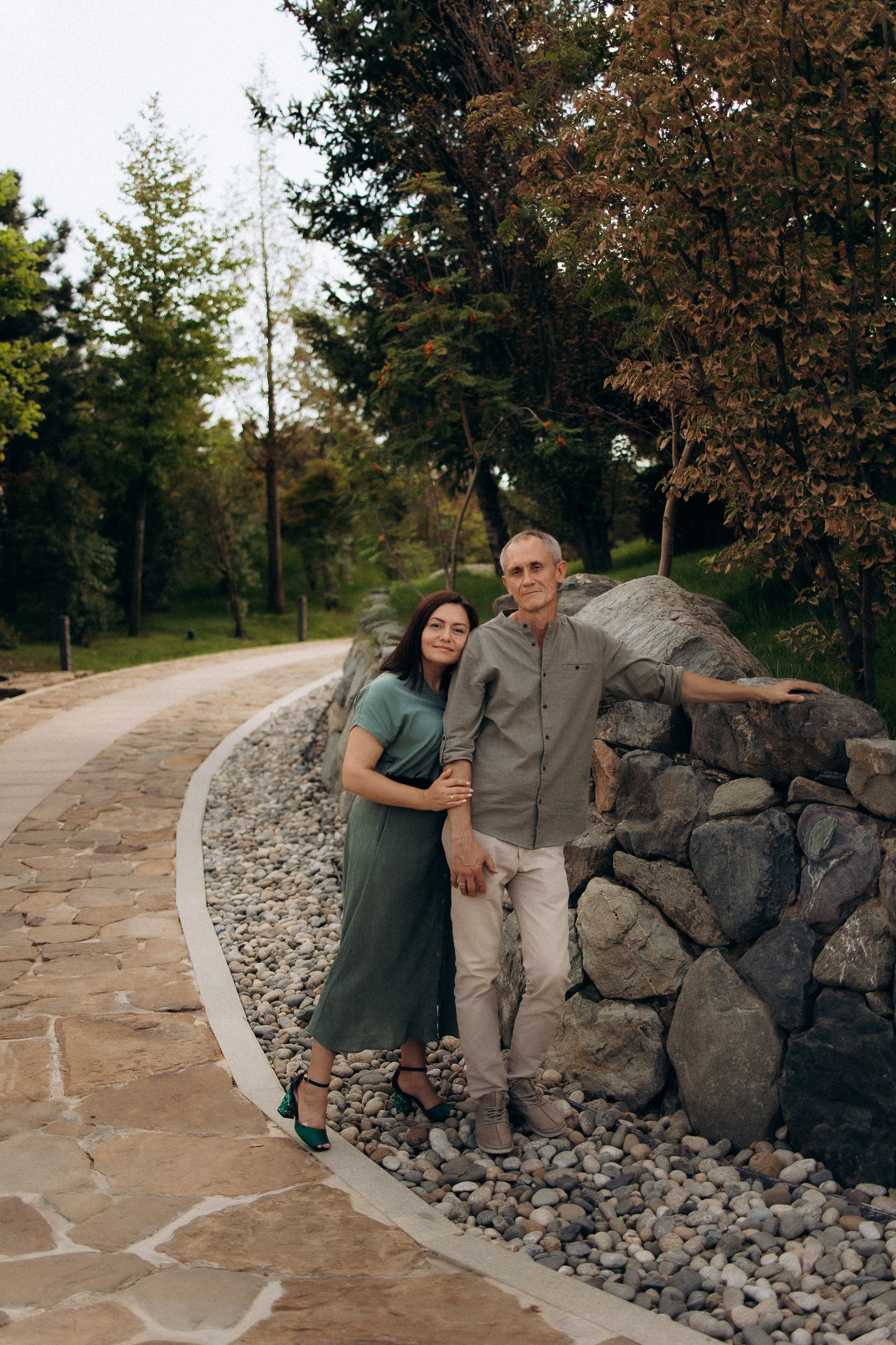 Семья в японском саду. Семейный фотограф в Краснодаре Храмова Анна
