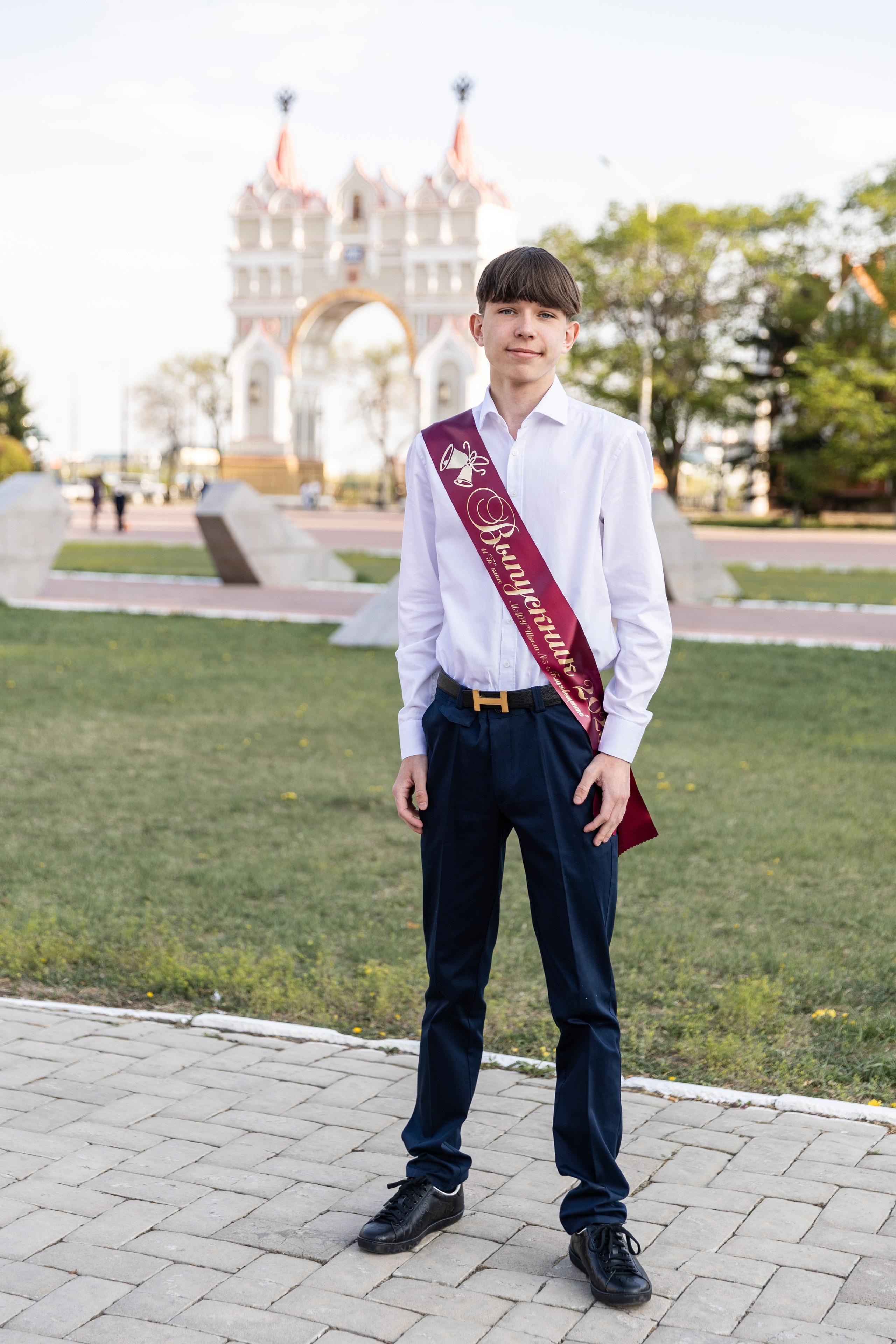 Выездная съёмка «Последний звонок». Семейный, детский, школьный фотограф в Благовещенске Яна Белоусова