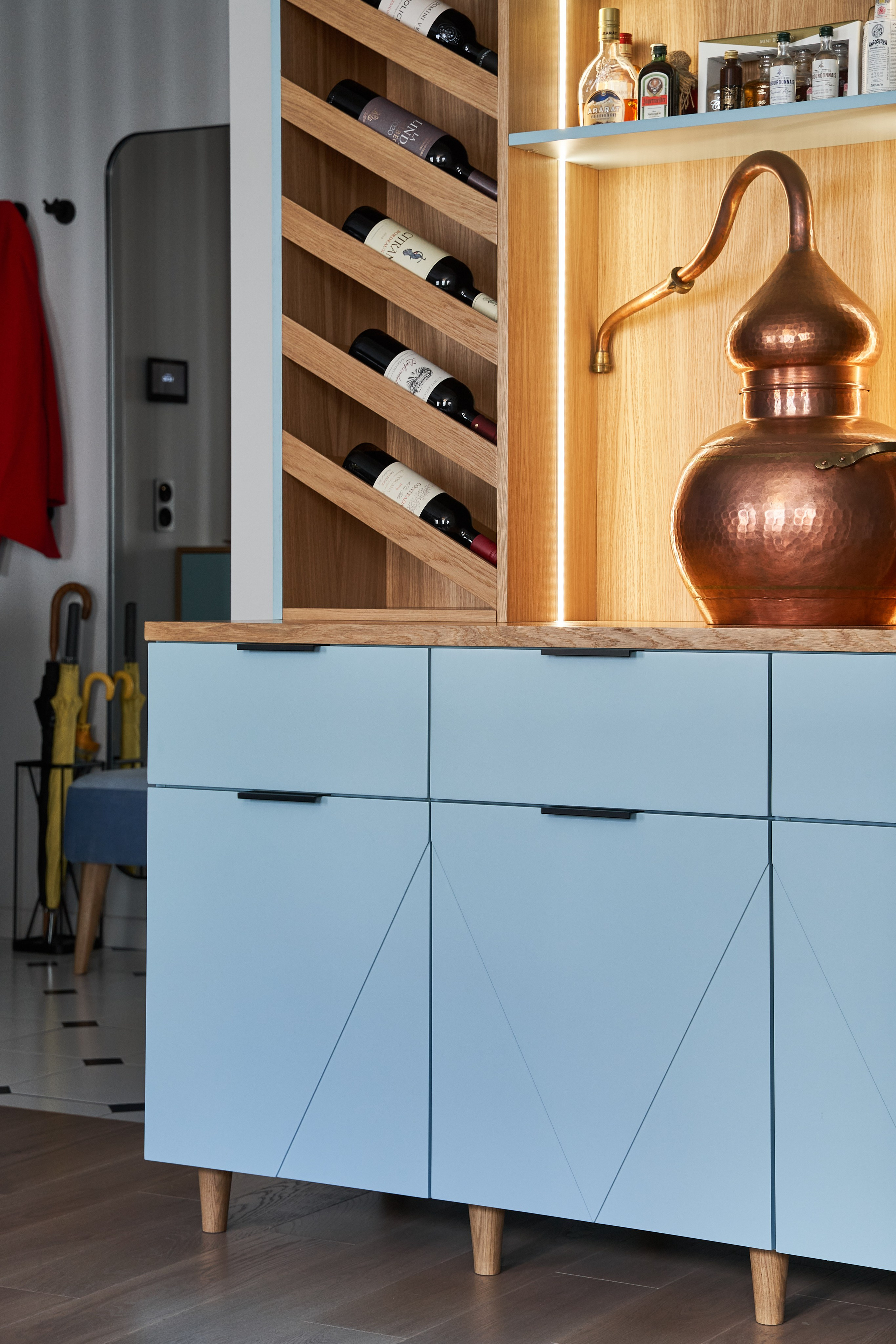 Цвет настроения Синий (публикация в журнале Buro 314). Бояршинов Антон Интерьерный фотограф/видеограф Москва