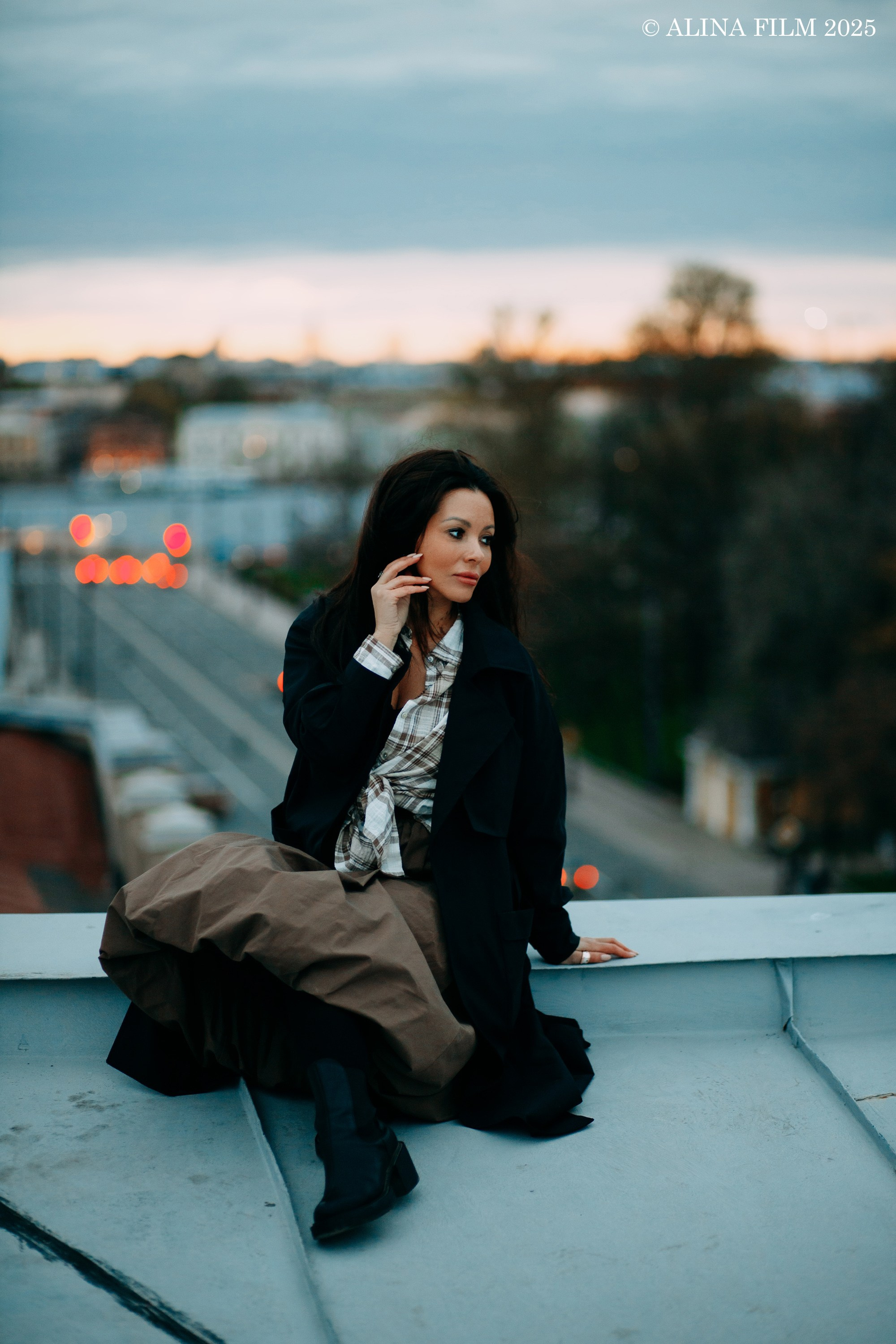 Фотосессия на крыше у Исаакиевского собора. Фотограф в Санкт-Петербурге Alina Film