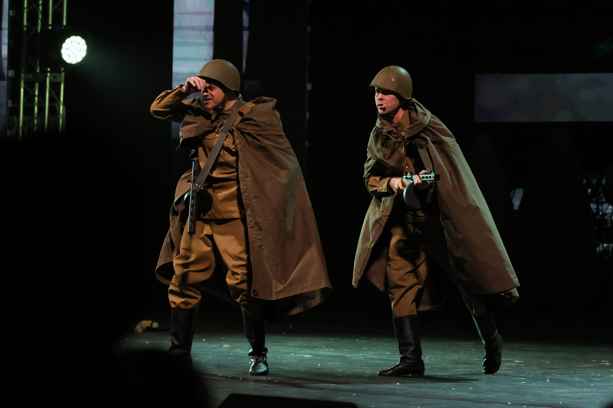 Василий Теркин, театр «Русская песня». Фотограф Ольга Махалова — Санкт-Петербург, Москва, Нижний Новгород
