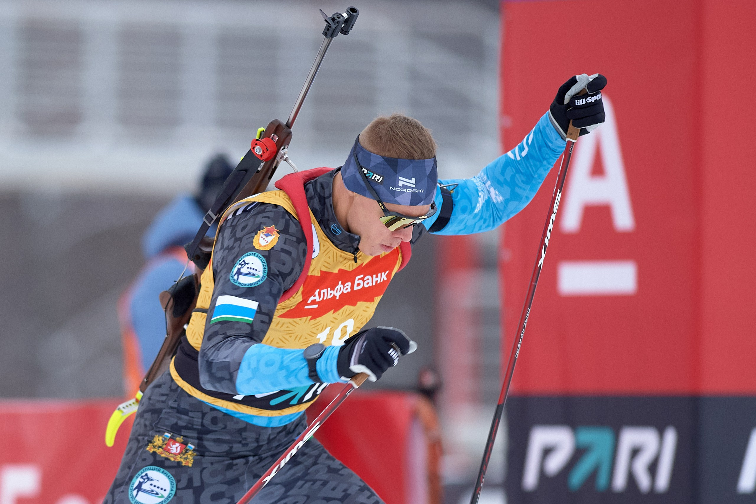 Биатлон. Чемпионат России — 2024/2025, 3-й этап, Ижевск. Ижевская винтовка. Спортивный репортажный фотограф в Ижевске Сергей Мерзляков