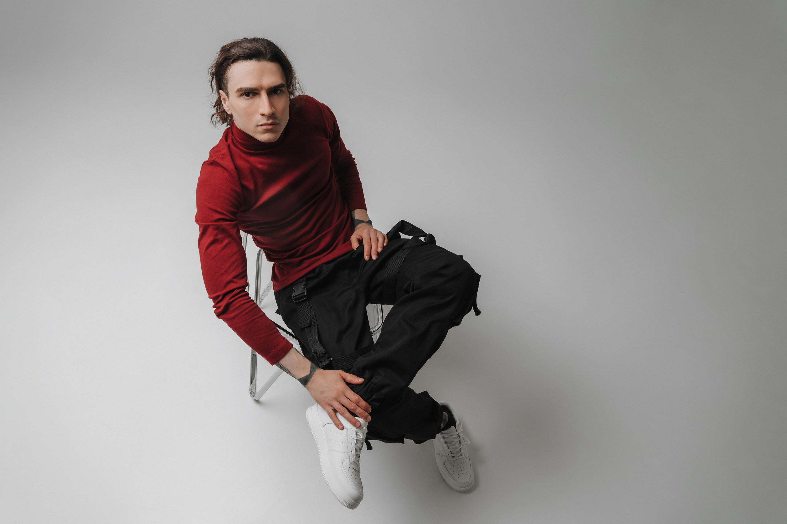 Фотография для парней, фотостудия с циклорамой, Екатеринбург