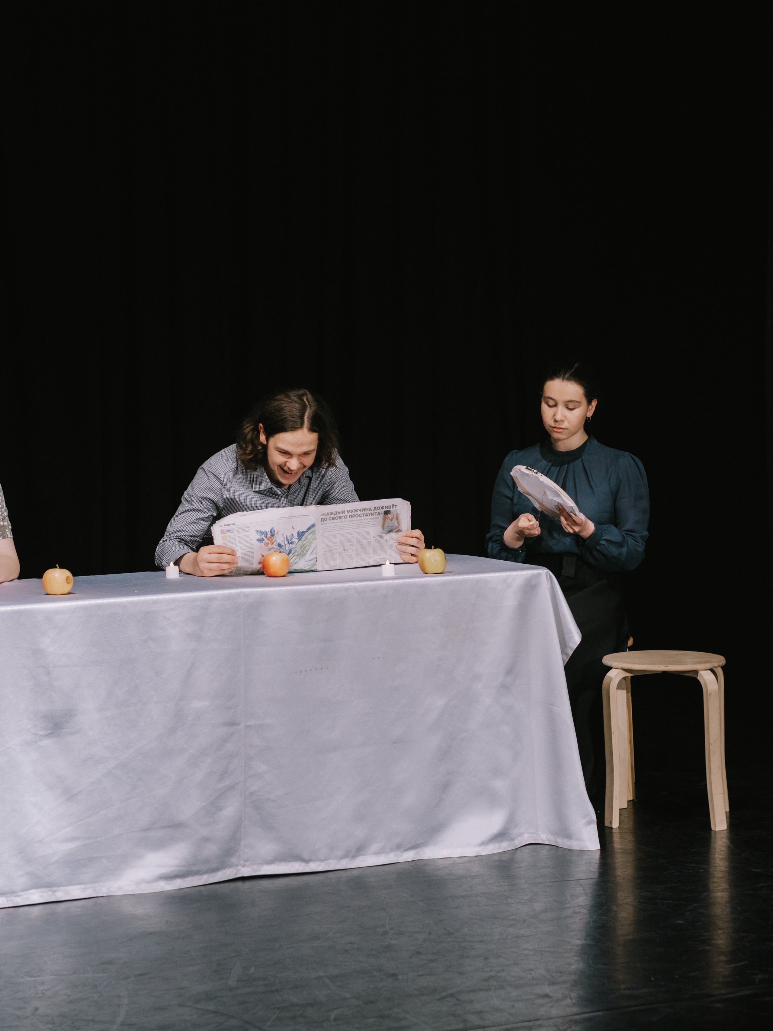 Детская театральная студия «Ирбис», спектакль. Репортажный и портретный фотограф в Москве Илья Спиридонов