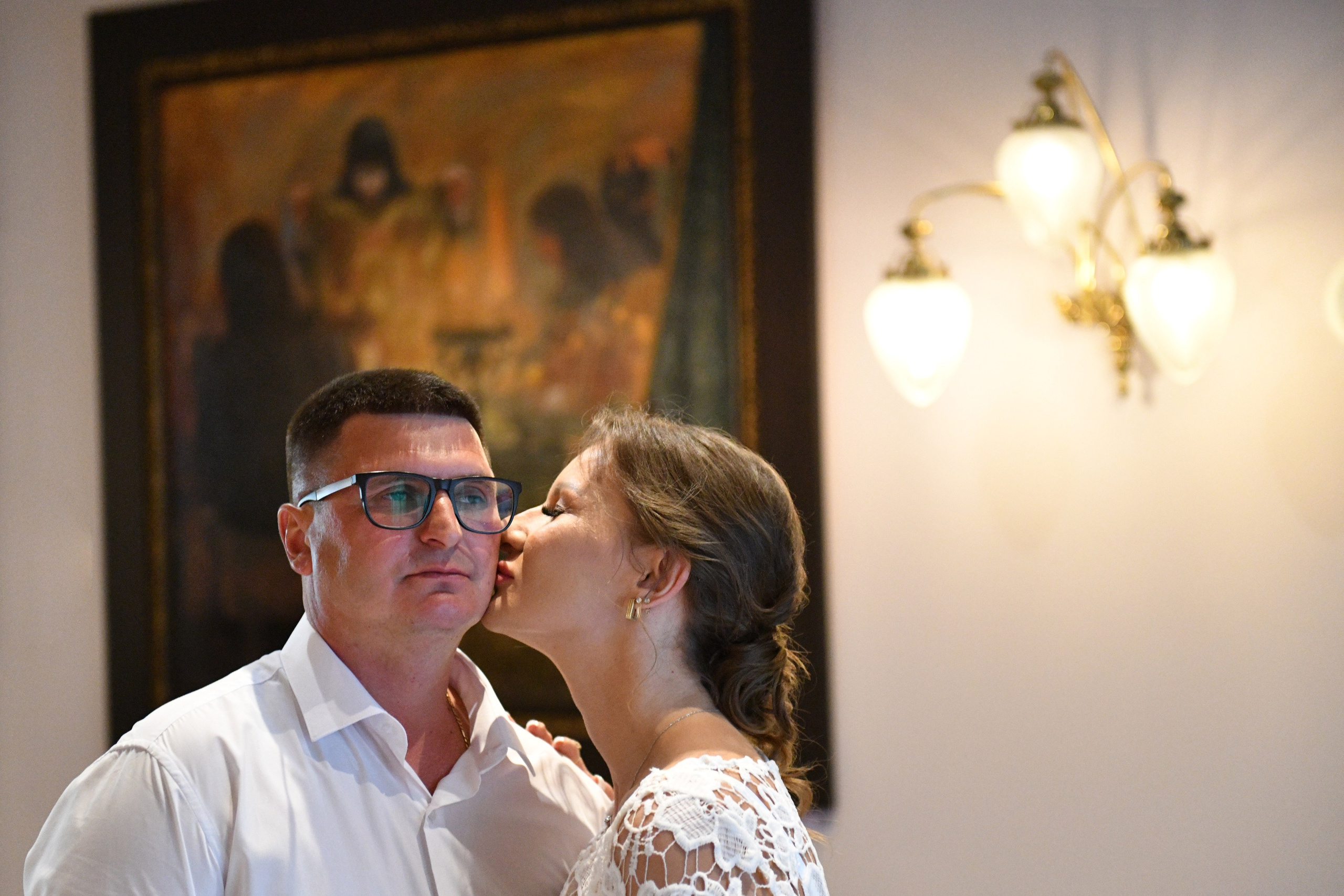 Регистрация брака Наталии и Андрея в гостинице Националь. Свадебный и портретный фотограф в Москве Галина Борисова