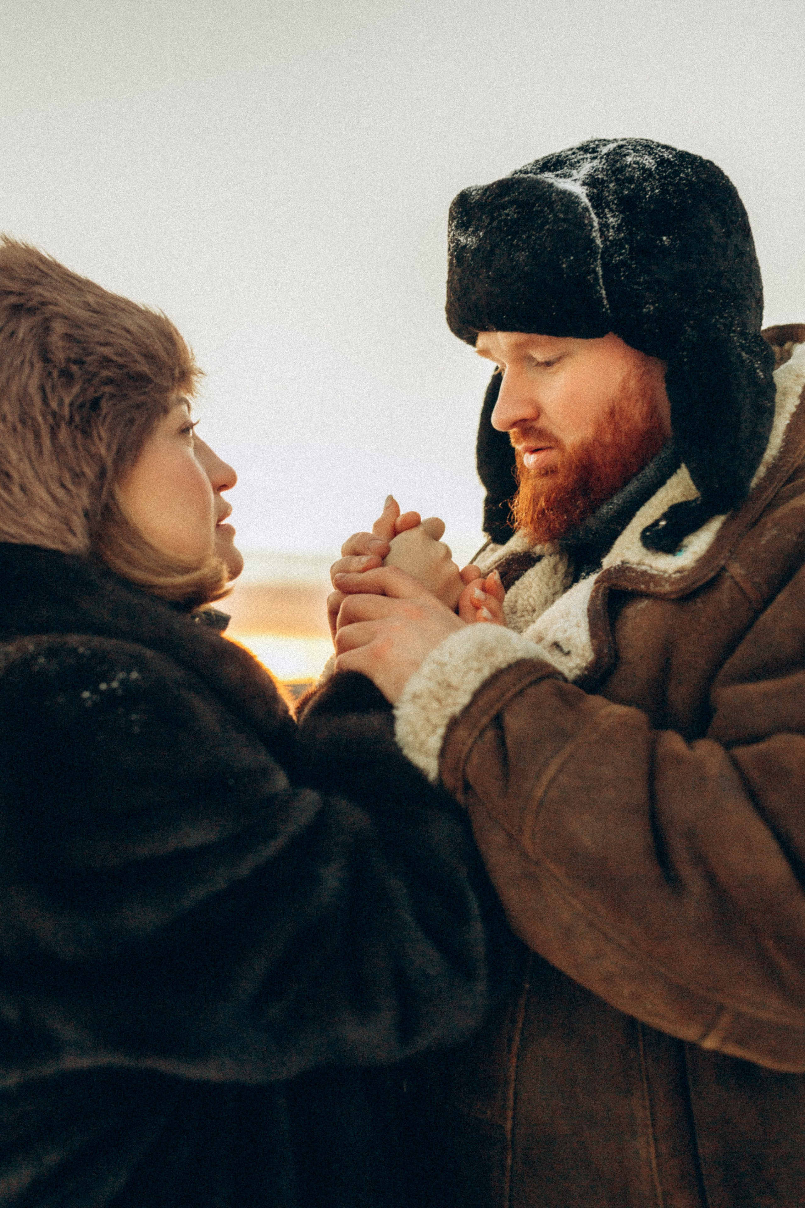 LoveStory зимняя. Фотограф Санкт-Петербург Князева Елизавета