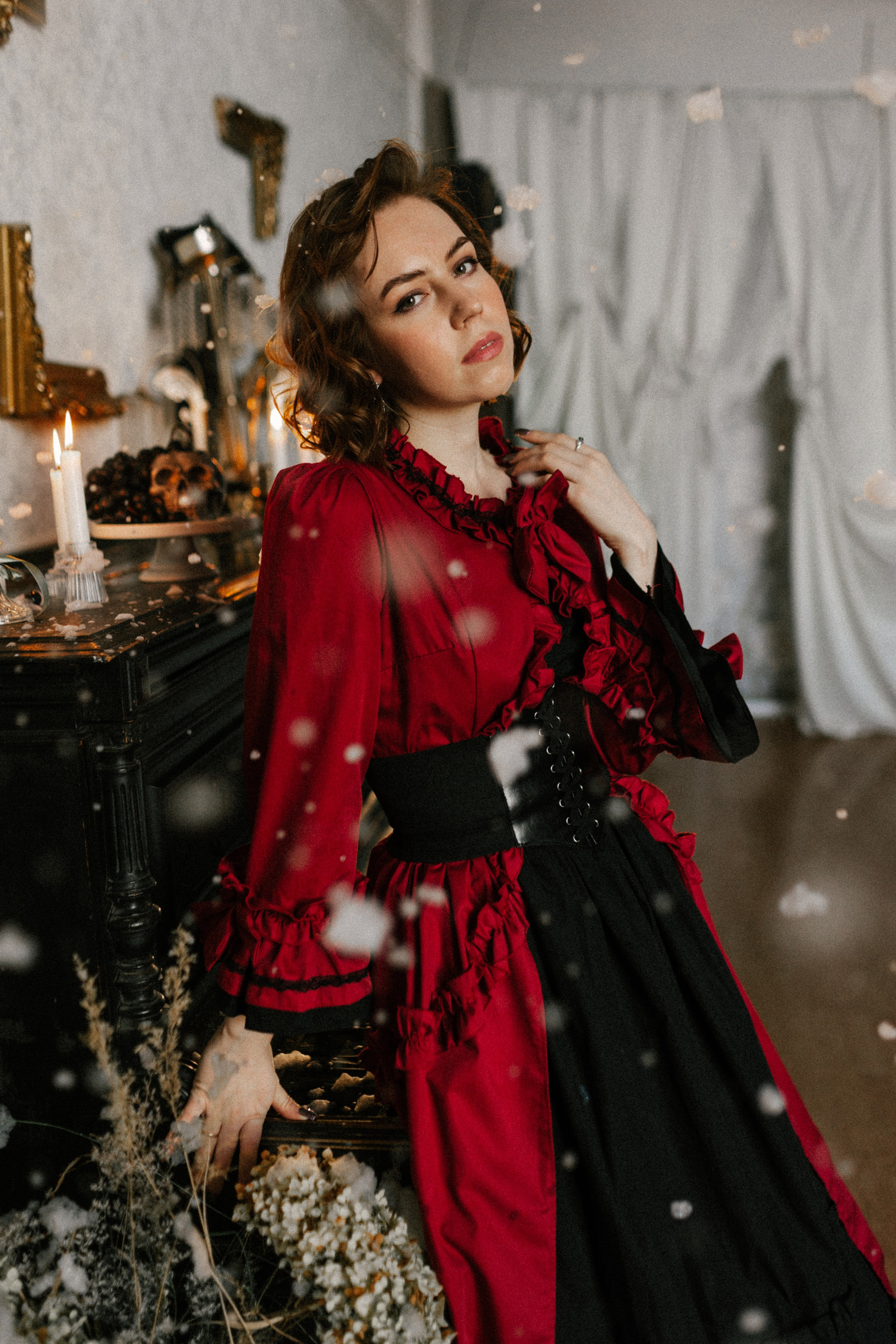 Красное-черное настроение. Свадебный и портретный фотограф — Мария Костина