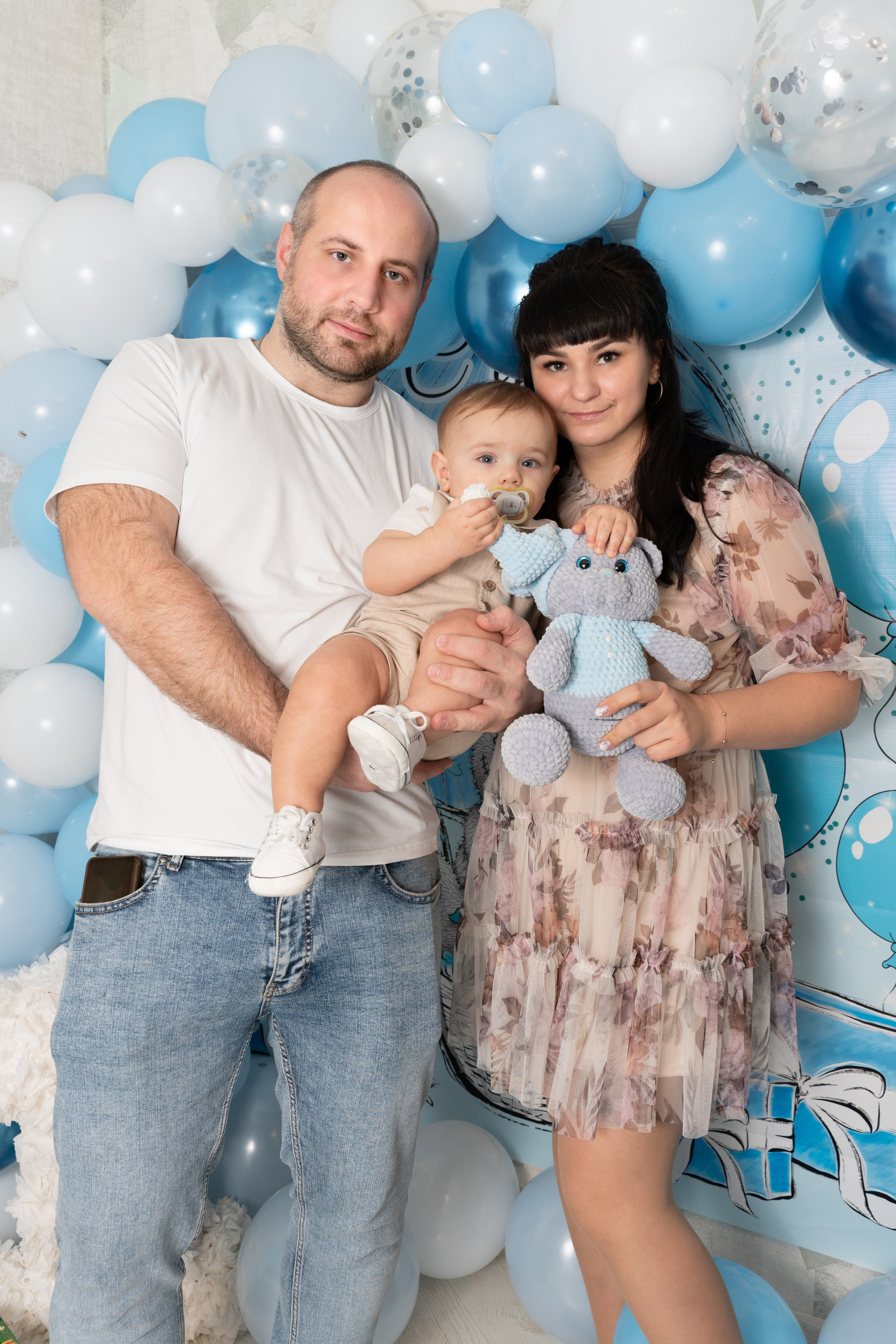 Фотосессия в студии на годик, 2,3 и т.д. Nikolay Serfoord