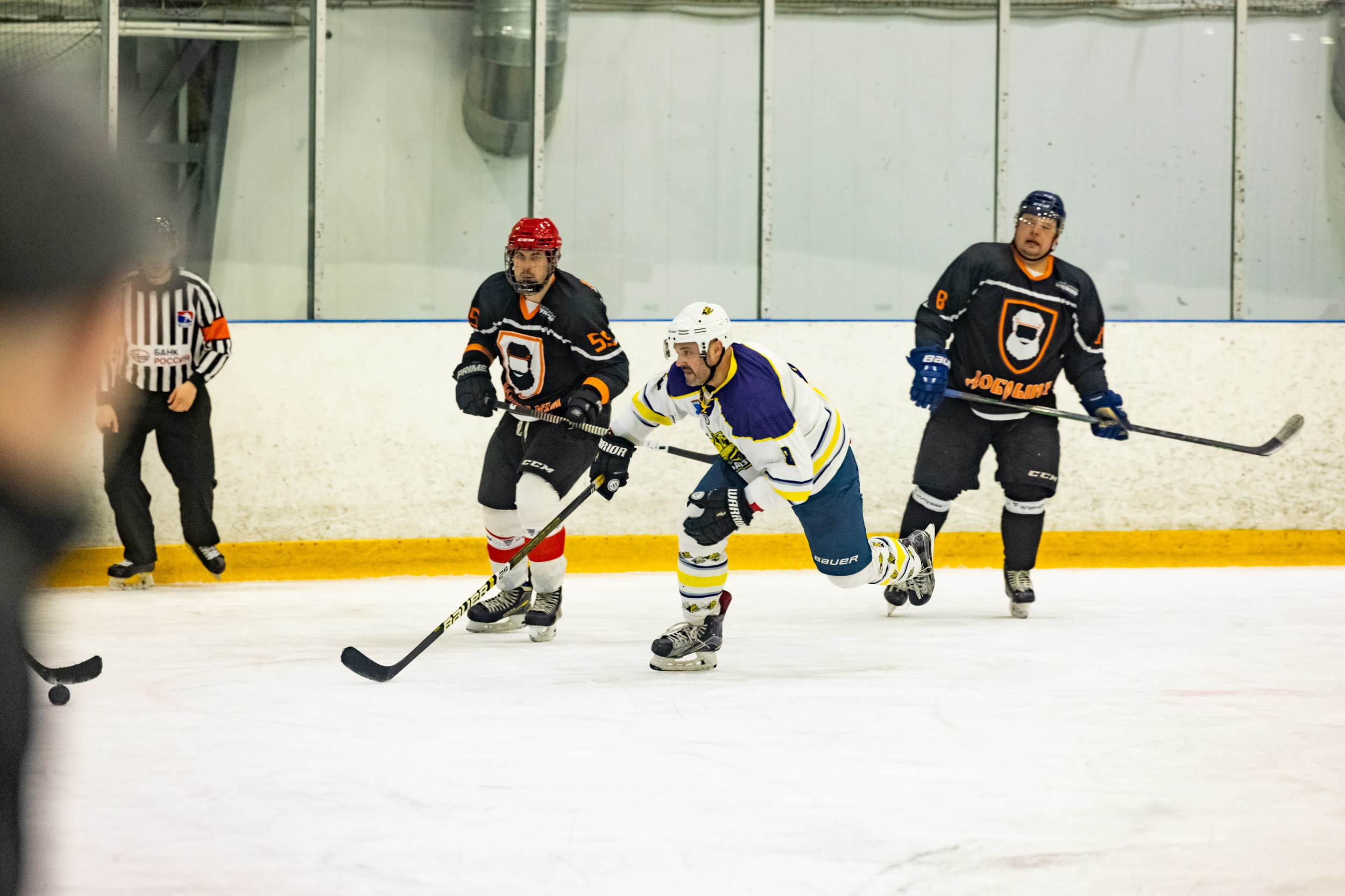ХК Бульдозер — ХК Добрыня. Фотограф Александр Заломаев
