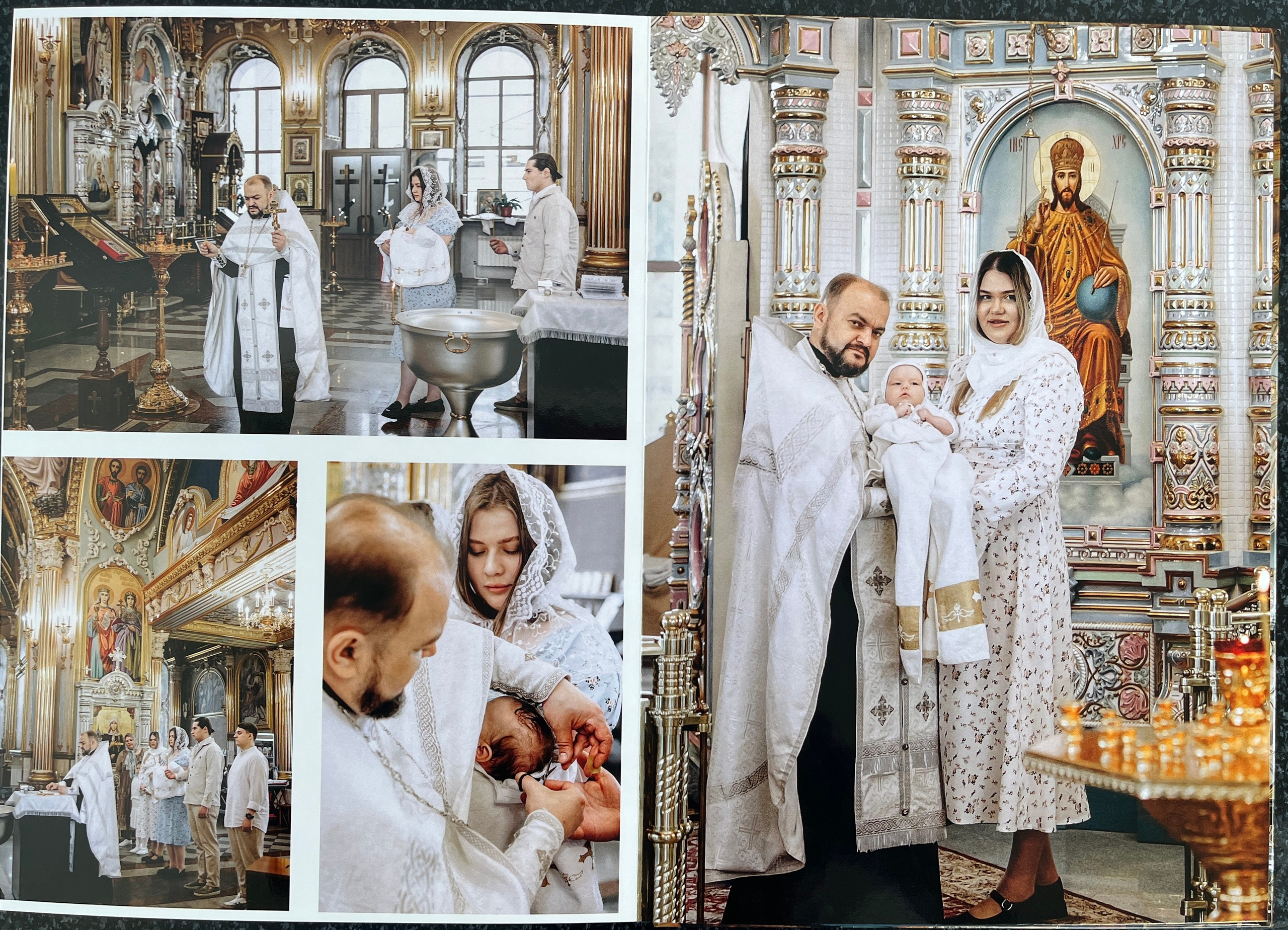 Крещение в Большой Валяевке. Семейный фотограф в Пензе Мария Левина