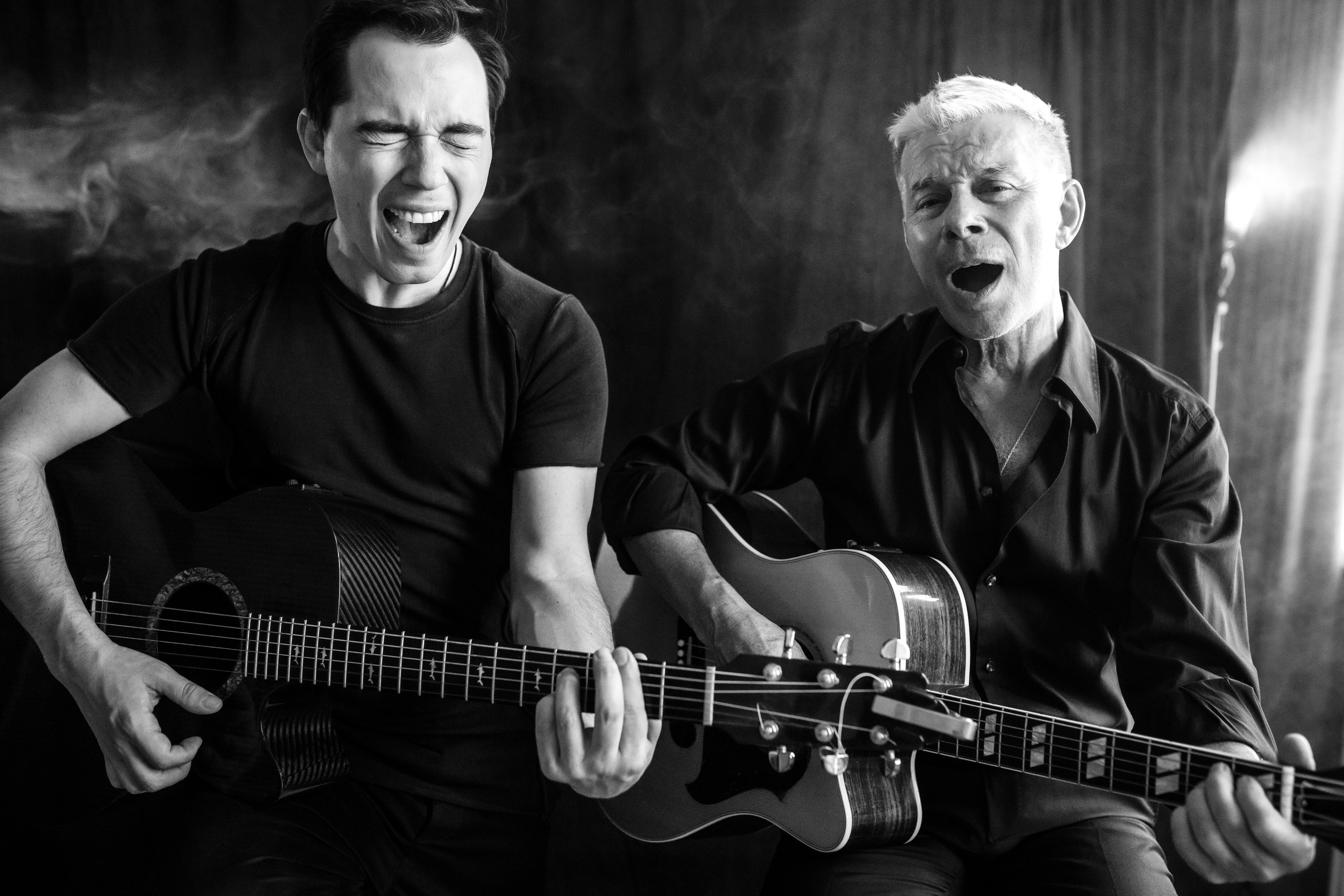 Концертное. ЧБ Фотограф Ольга Лесли