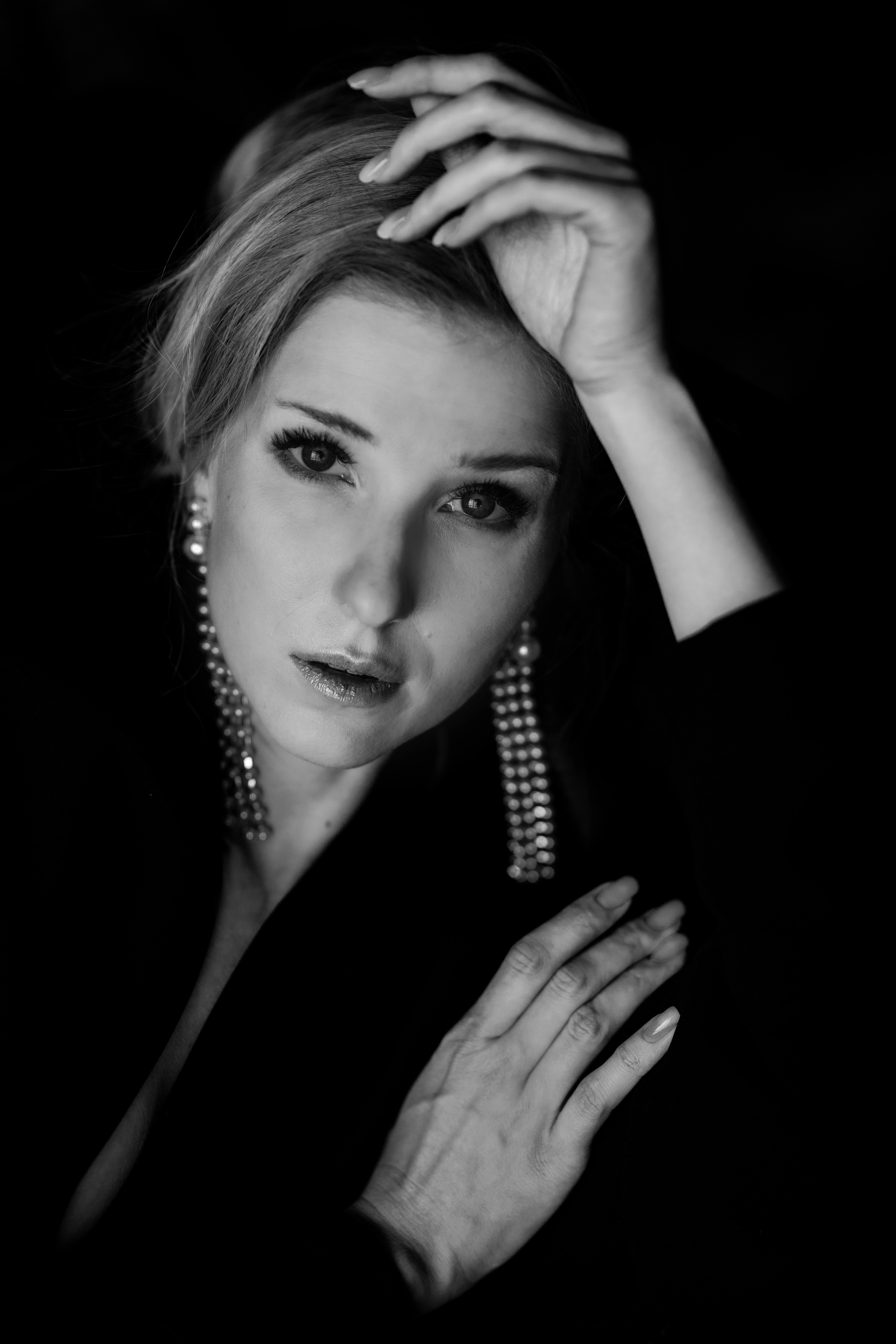 Женское. ЧБ Фотограф Ольга Лесли