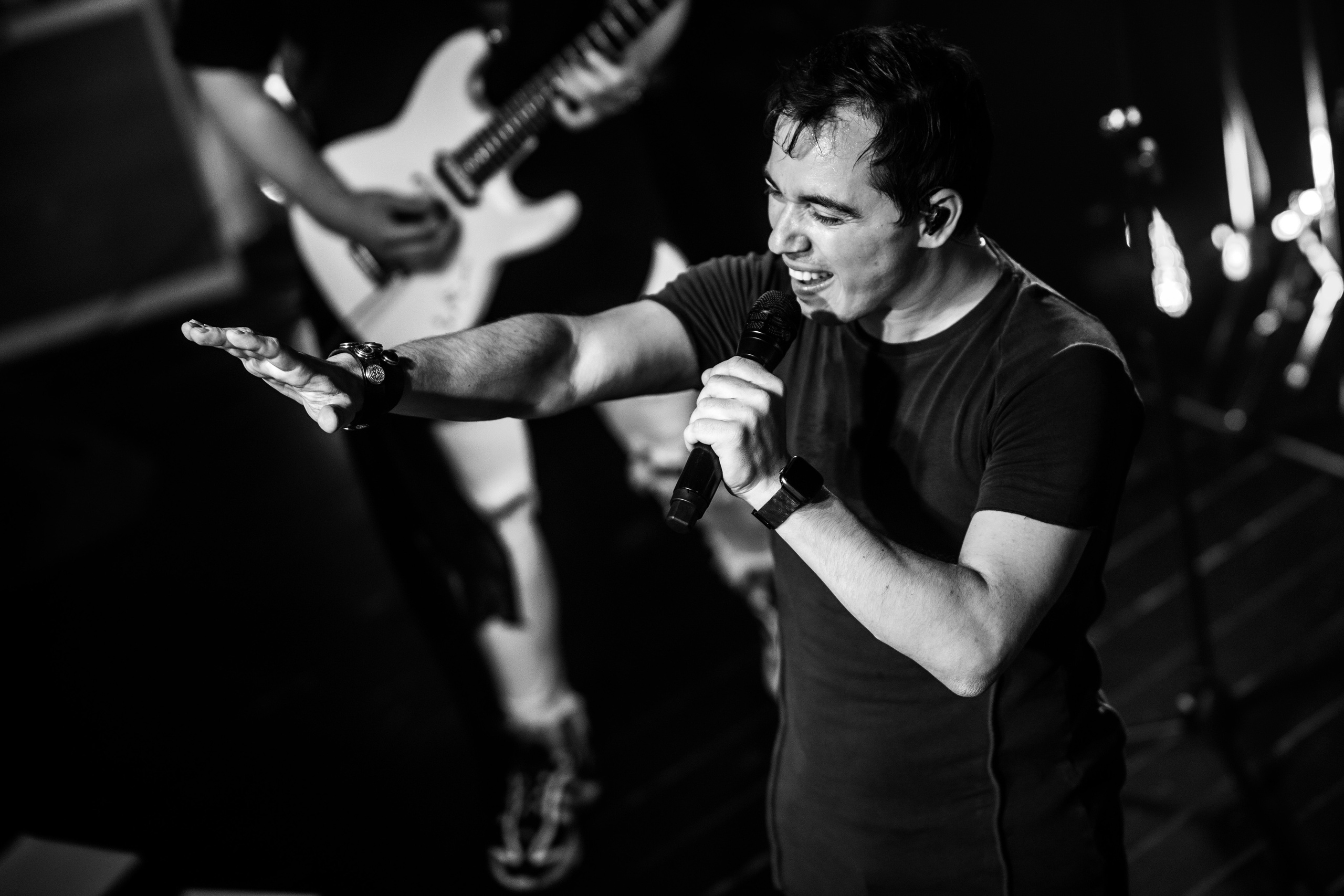 Концертное. ЧБ Фотограф Ольга Лесли