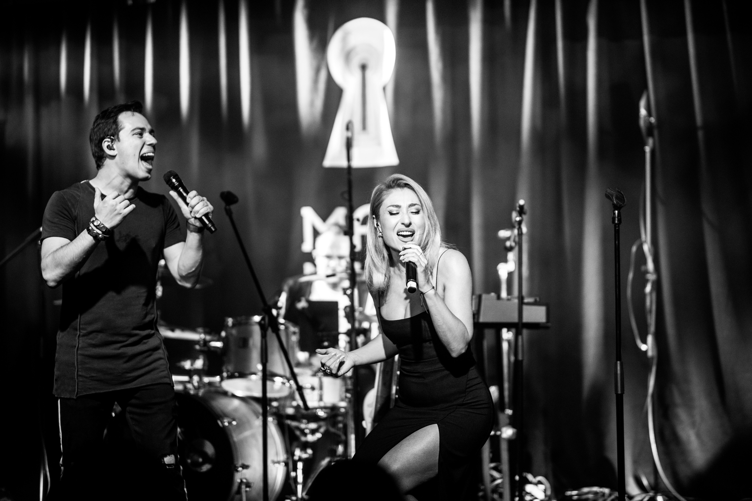 Концертное. ЧБ Фотограф Ольга Лесли