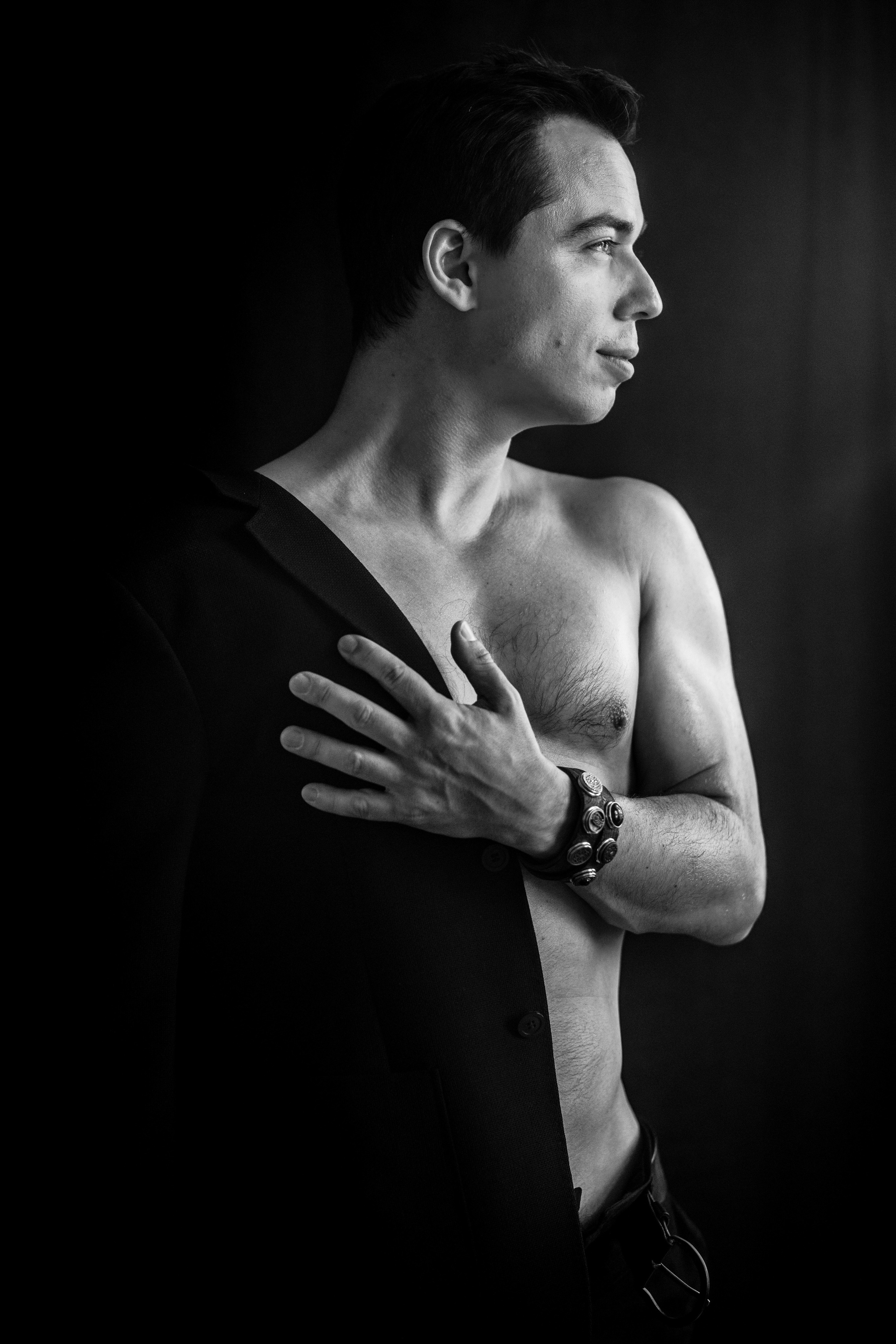 Мужское. ЧБ Фотограф Ольга Лесли