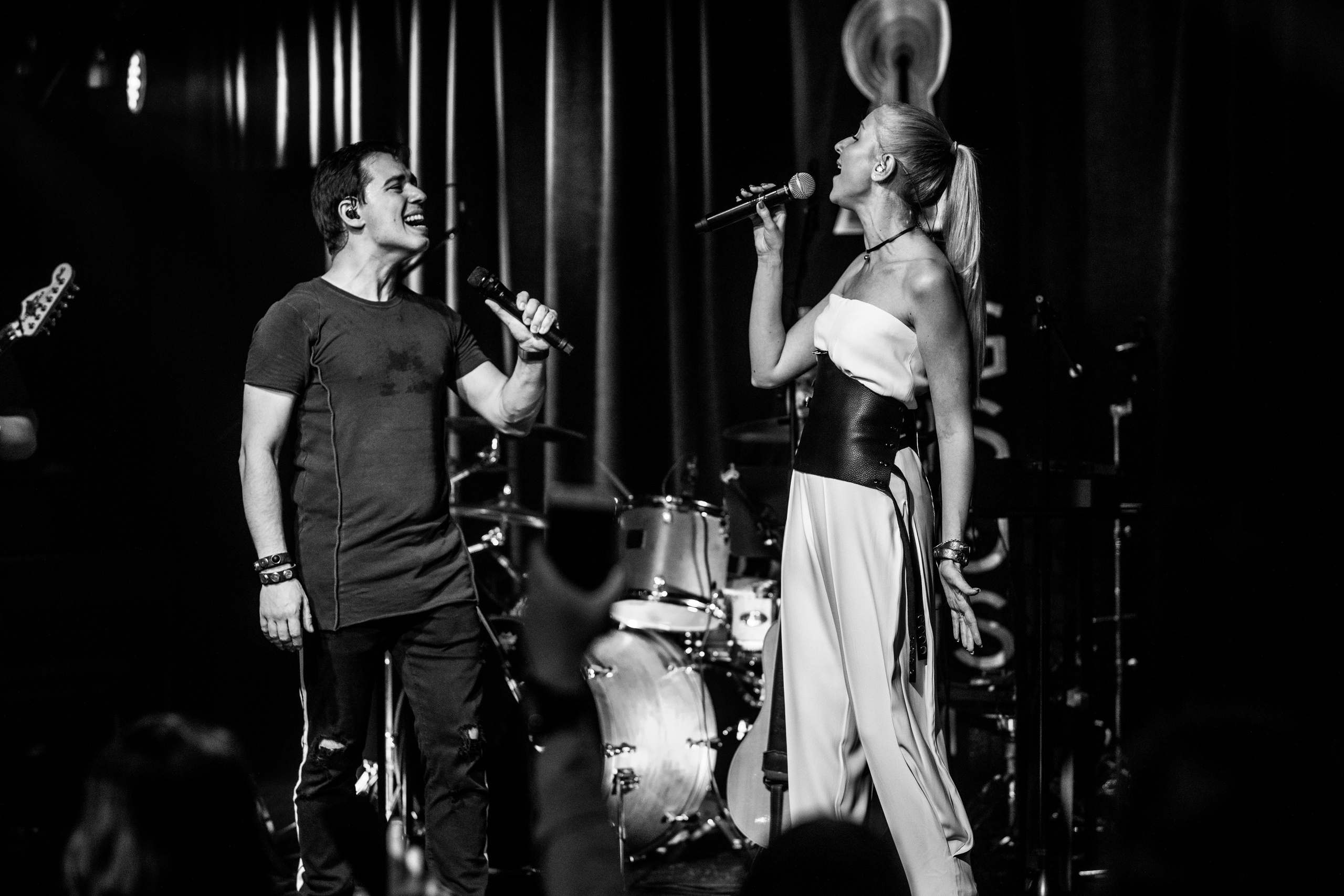 Концертное. ЧБ Фотограф Ольга Лесли