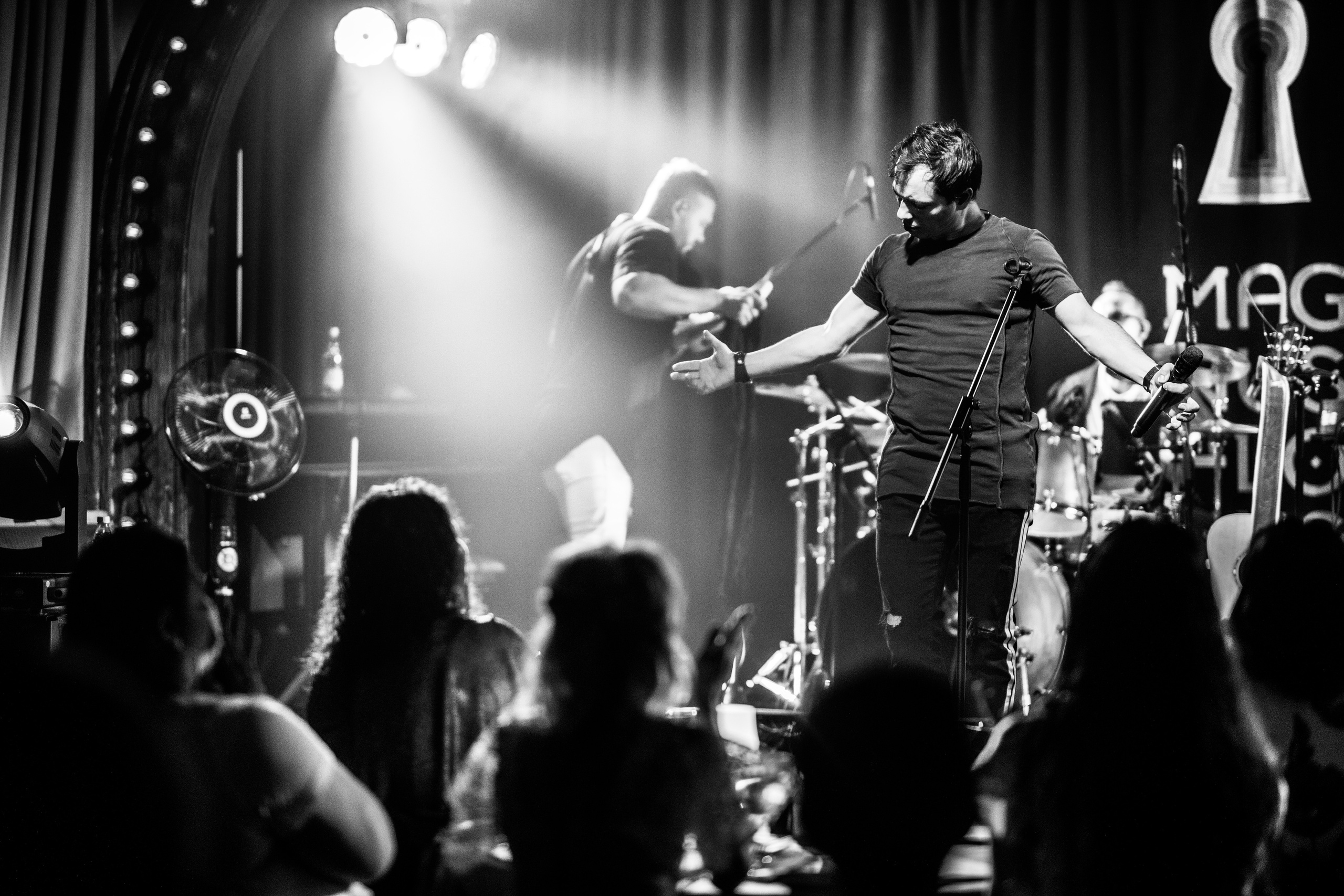 Концертное. ЧБ Фотограф Ольга Лесли