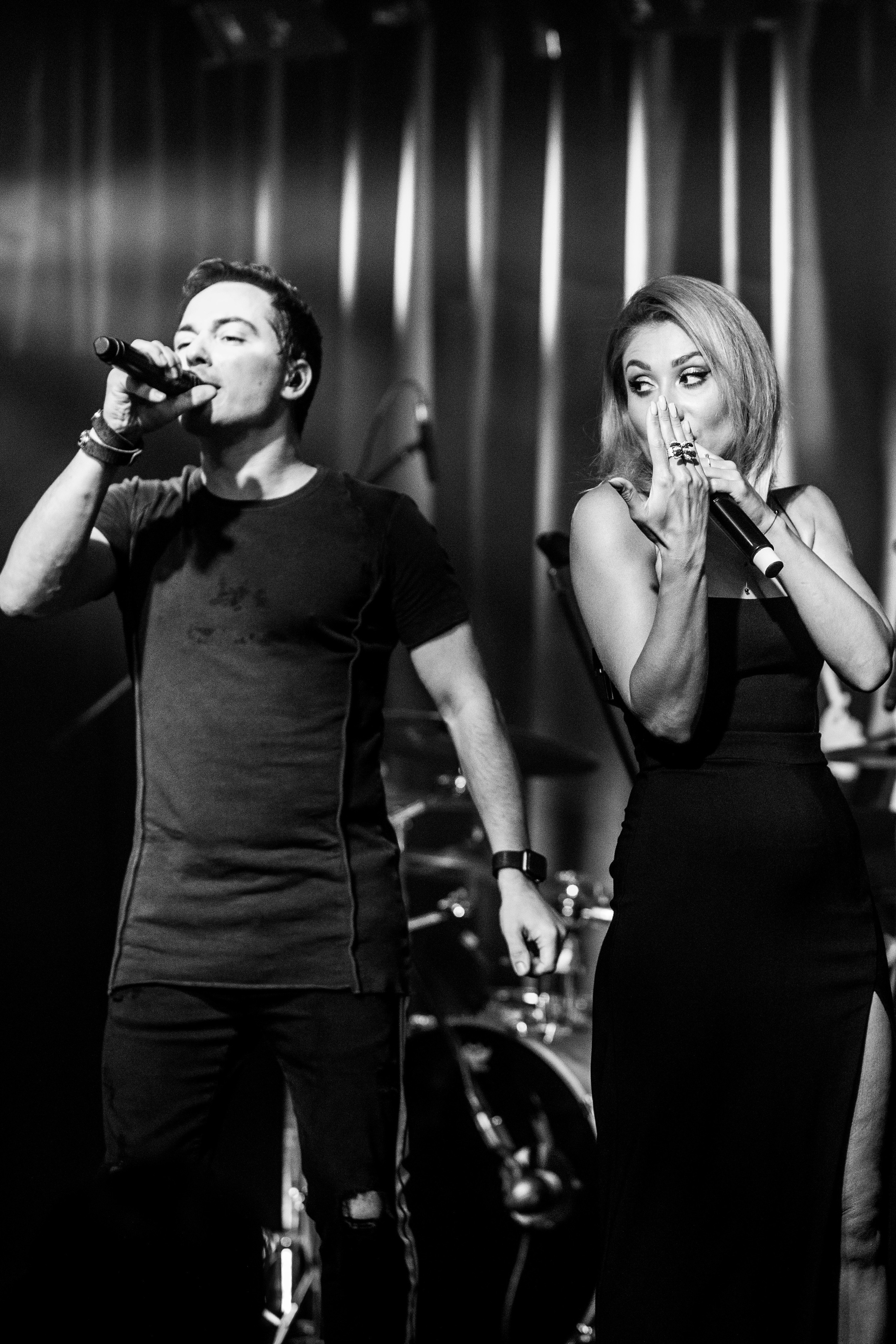 Концертное. ЧБ Фотограф Ольга Лесли