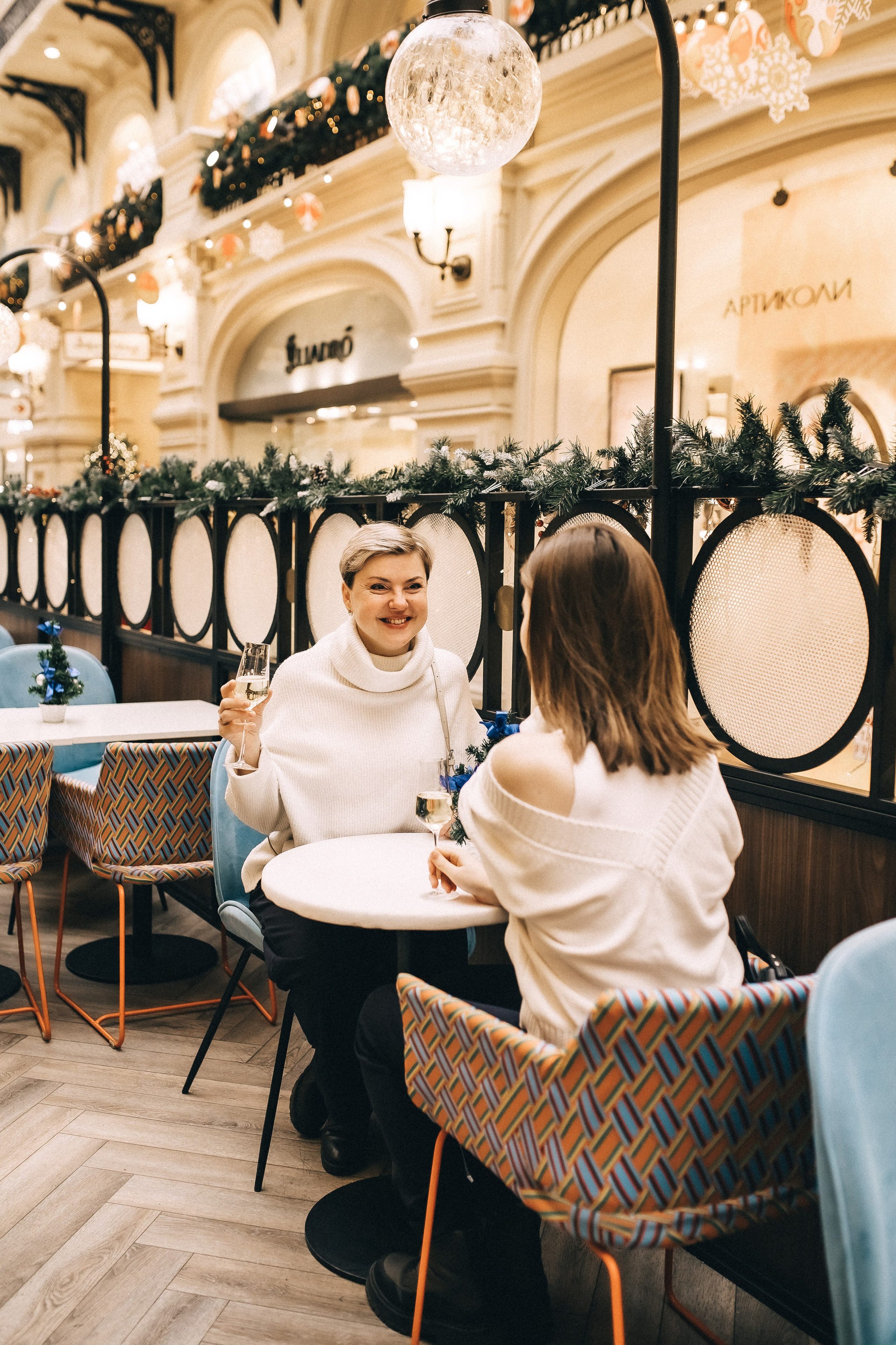 ГУМ и новогодняя ярмарка. Юля и Валя!. Профессиональный фотограф, Москва |Видное Елена Елизарова