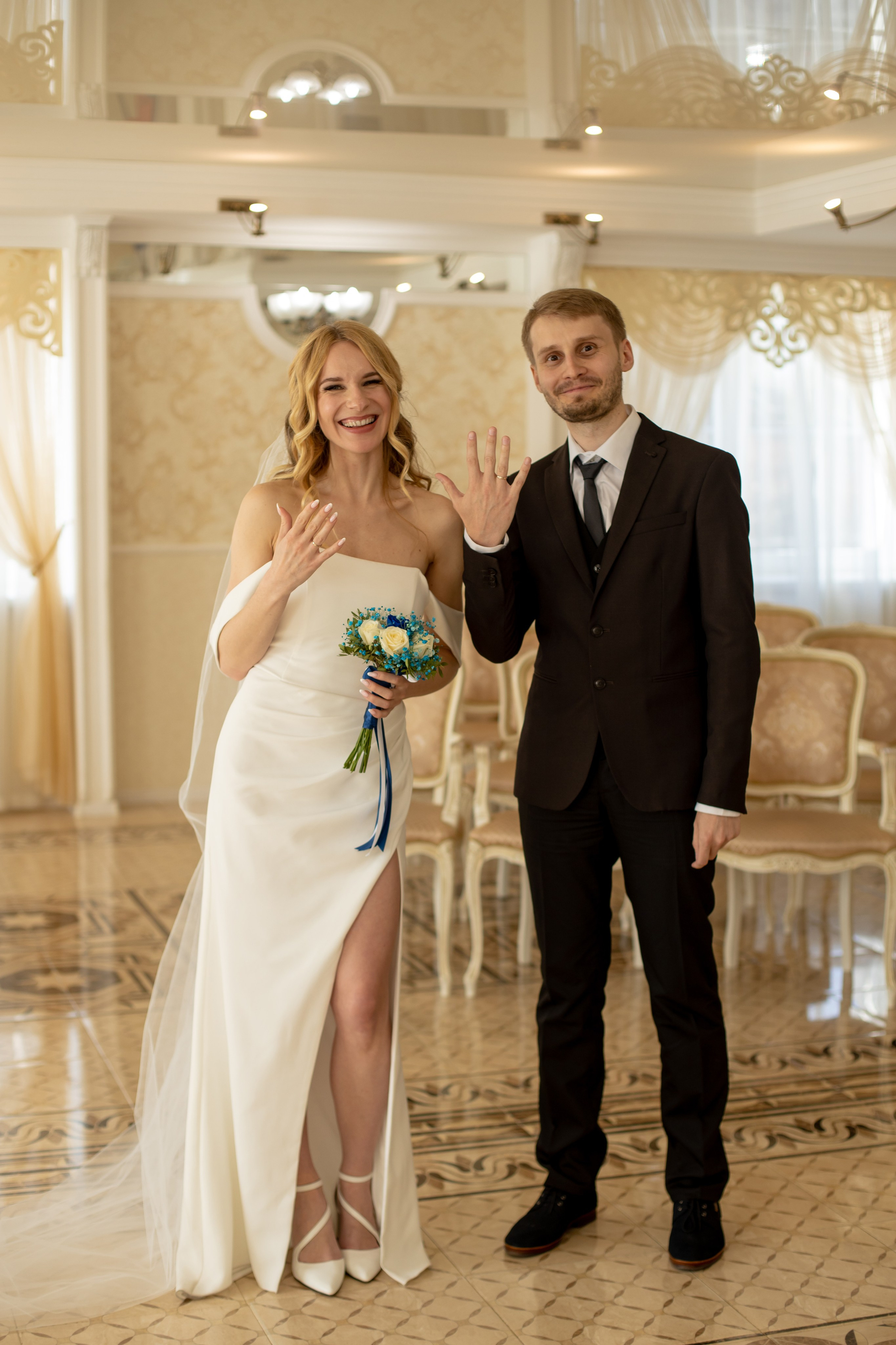 Петергоф / ЗАГС + прогулка. Свадебный и семейный фотограф в Москве Диана Левченко