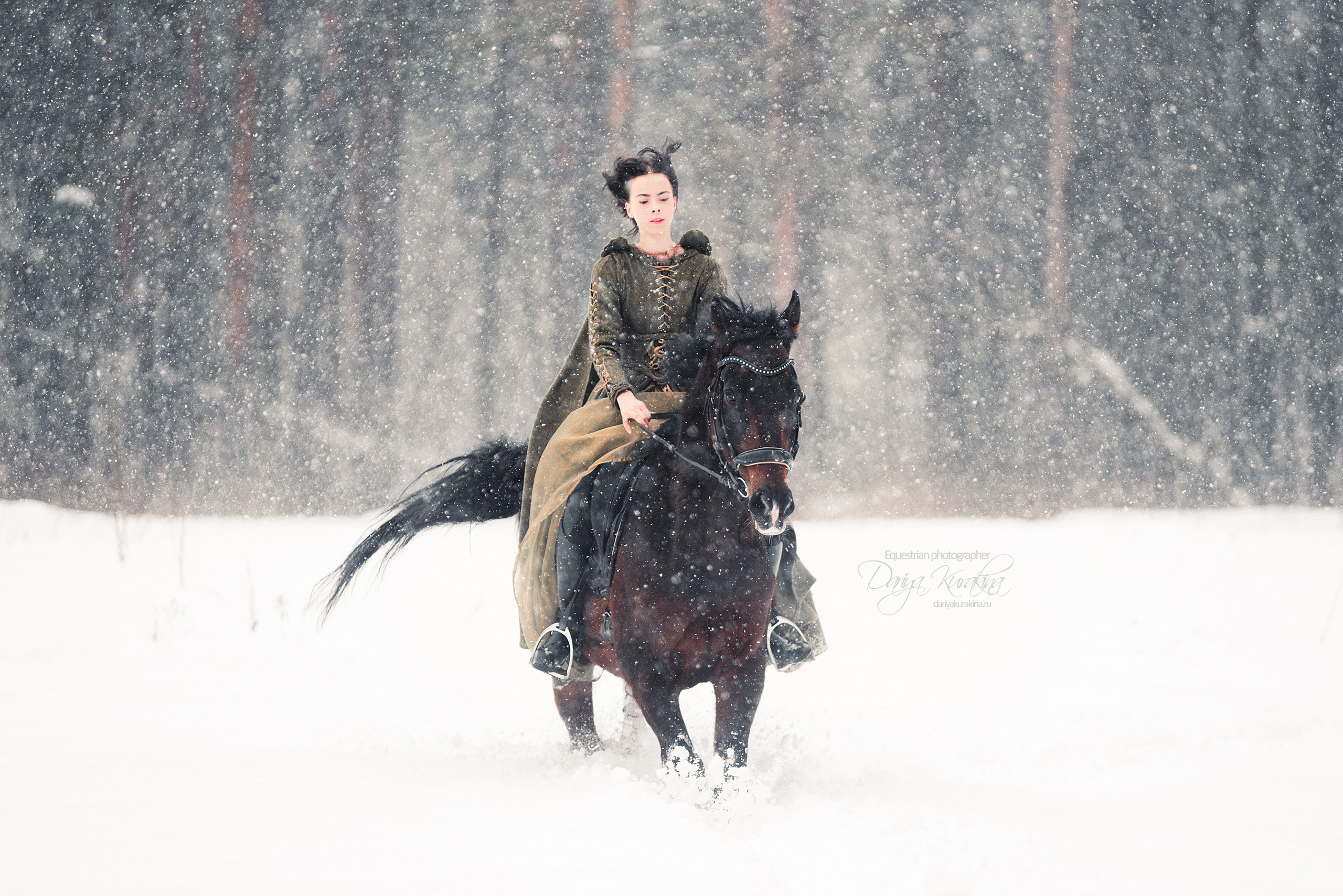 Ксюша и Вася. Конный фотограф Куракина Дарья • Фотосессии с лошадьми