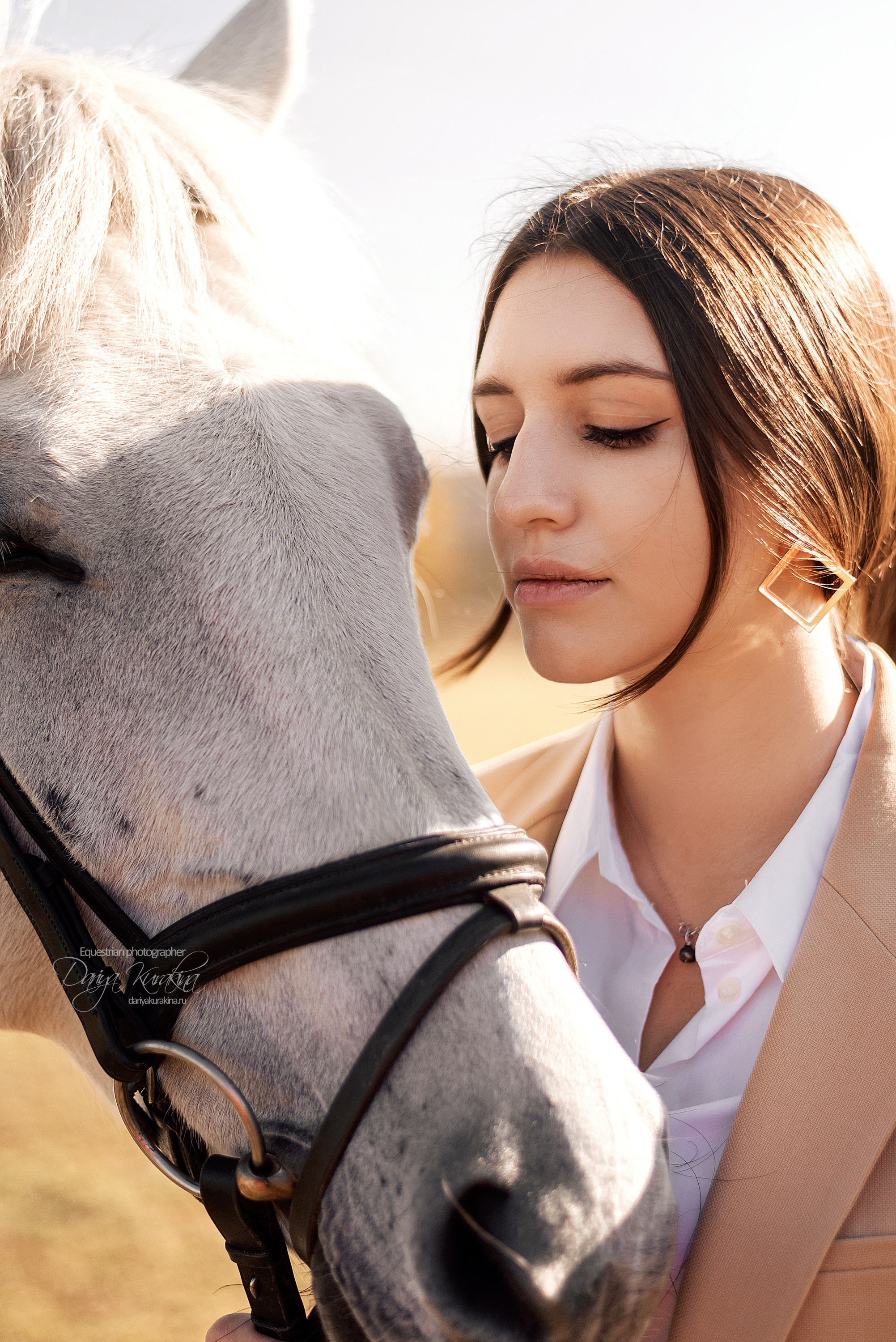Юля и Гера. Конный фотограф Куракина Дарья • Фотосессии с лошадьми