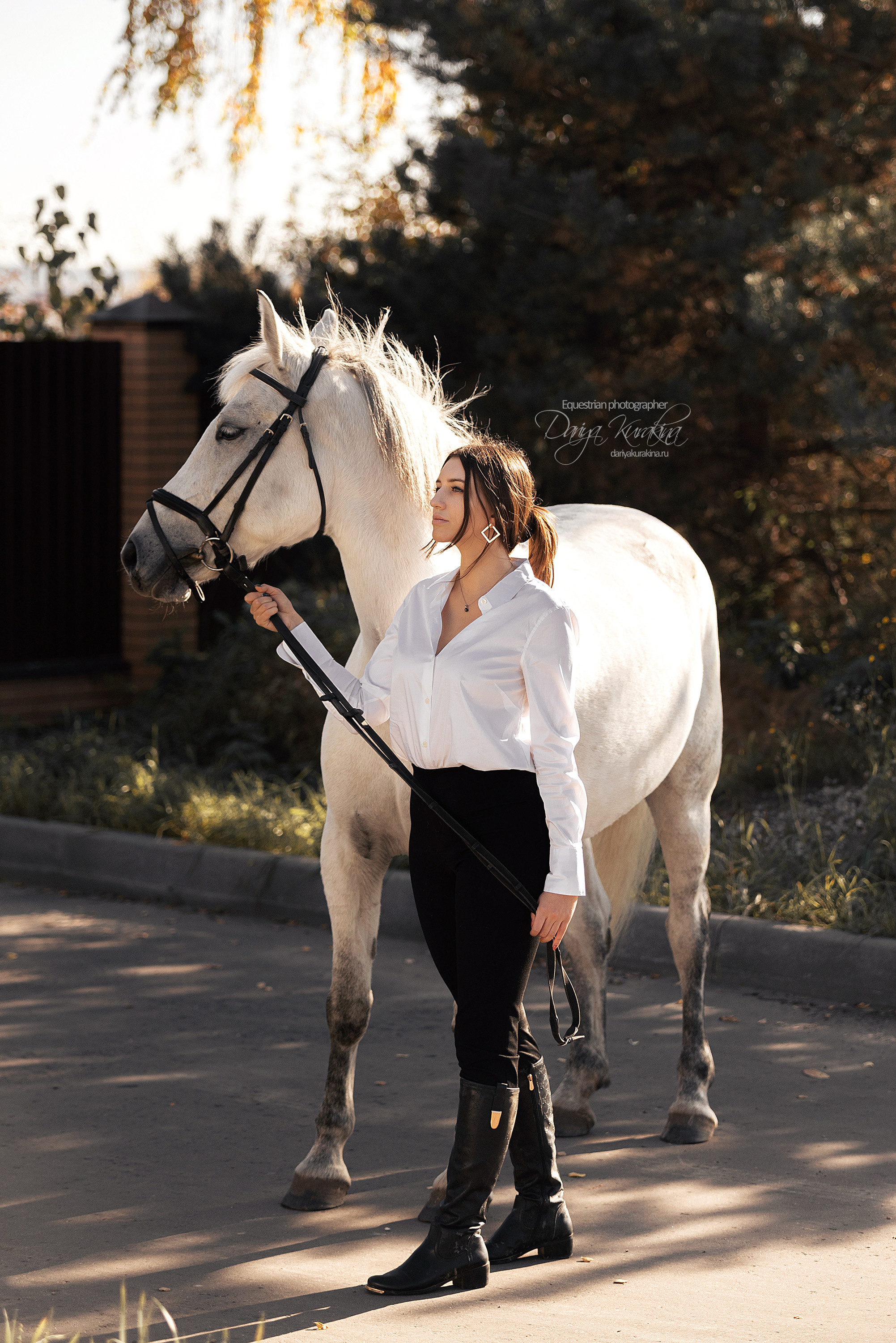Юля и Гера. Конный фотограф Куракина Дарья • Фотосессии с лошадьми