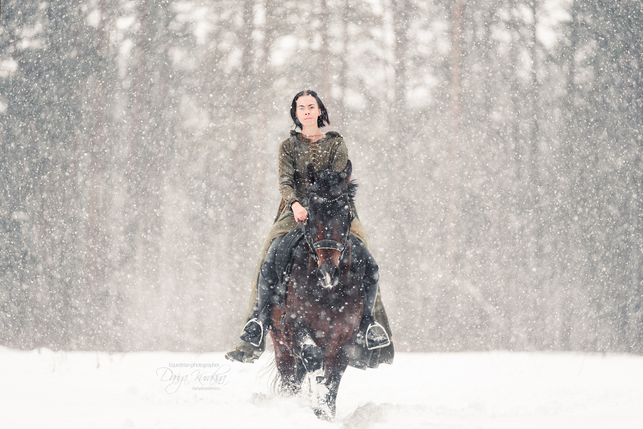 Ксюша и Вася. Конный фотограф Куракина Дарья • Фотосессии с лошадьми