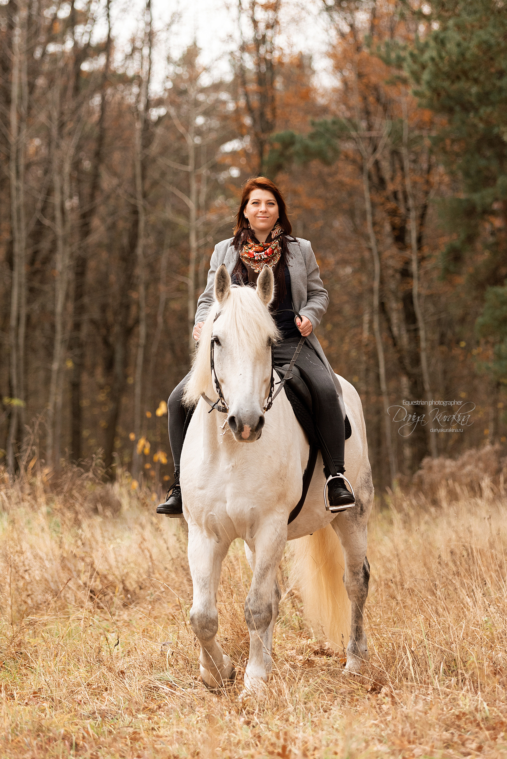 Таня, Артем и Люпин. Конный фотограф Куракина Дарья • Фотосессии с лошадьми