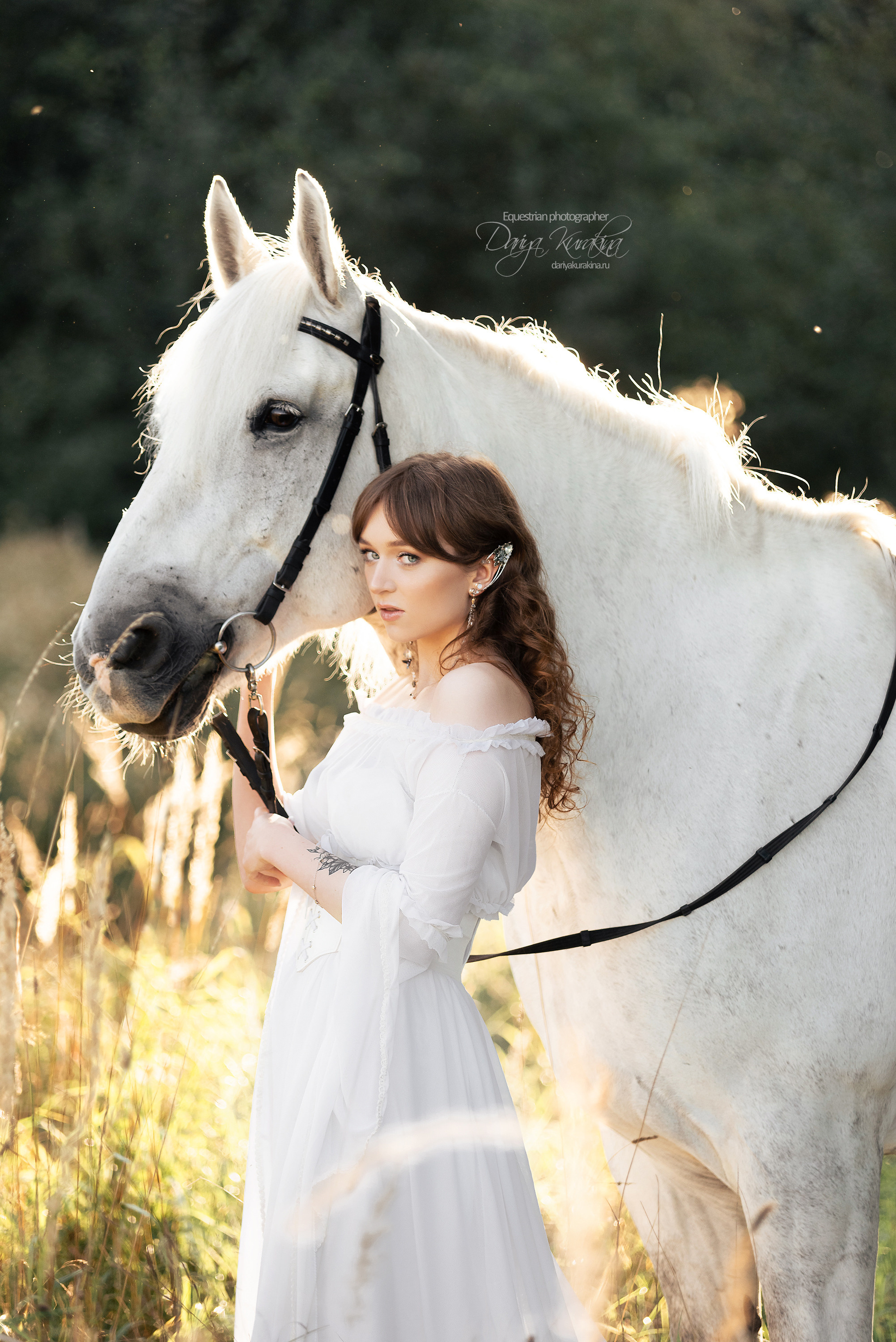 Лера и Люпин. Конный фотограф Куракина Дарья • Фотосессии с лошадьми