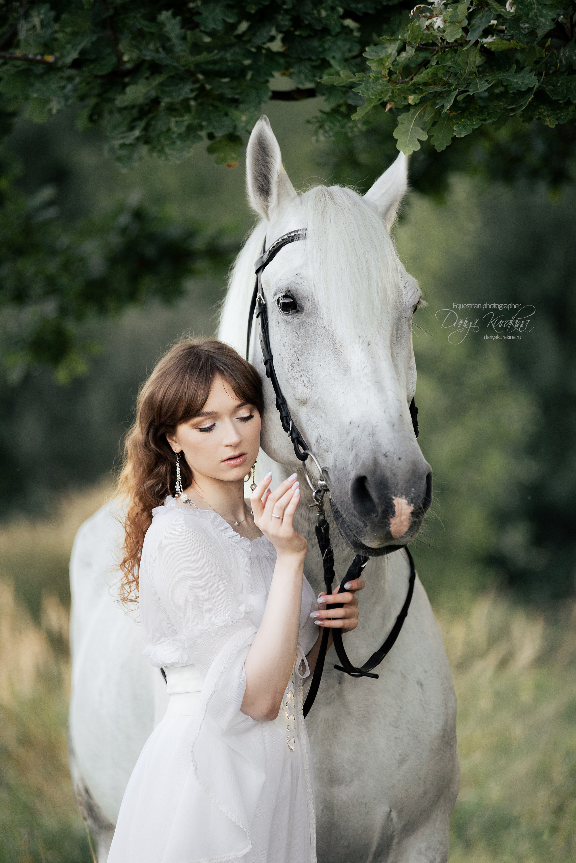 Лера и Люпин. Конный фотограф Куракина Дарья • Фотосессии с лошадьми