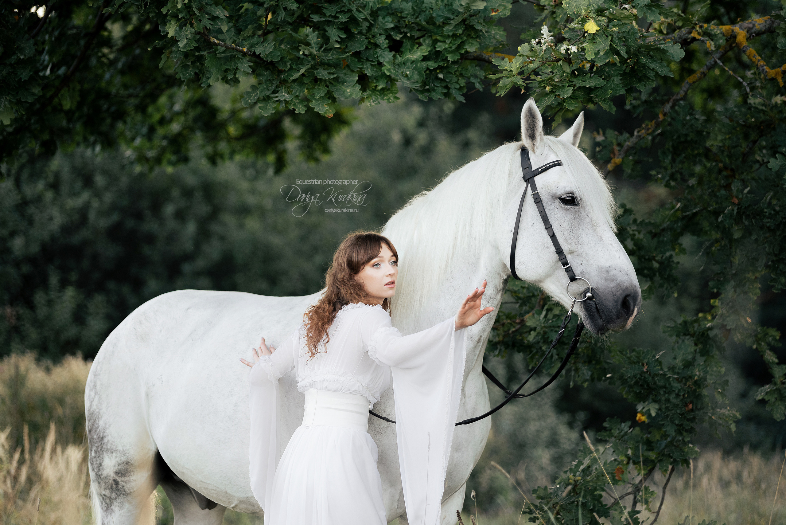 Лера и Люпин. Конный фотограф Куракина Дарья • Фотосессии с лошадьми