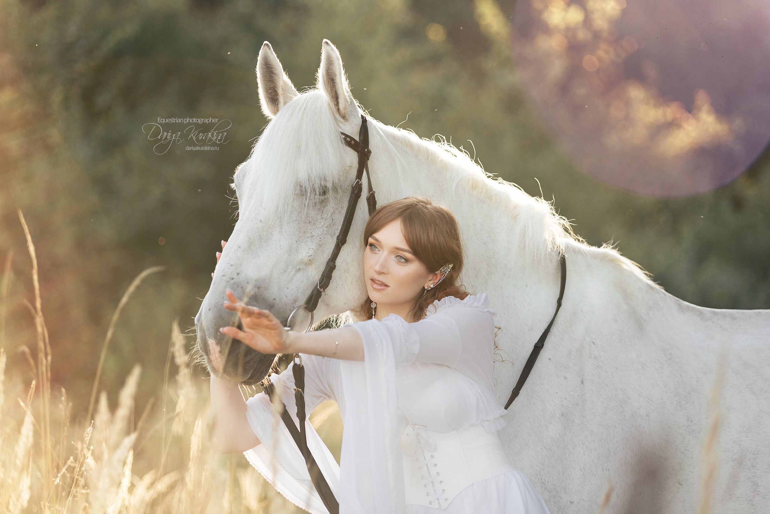 Лера и Люпин. Конный фотограф Куракина Дарья • Фотосессии с лошадьми