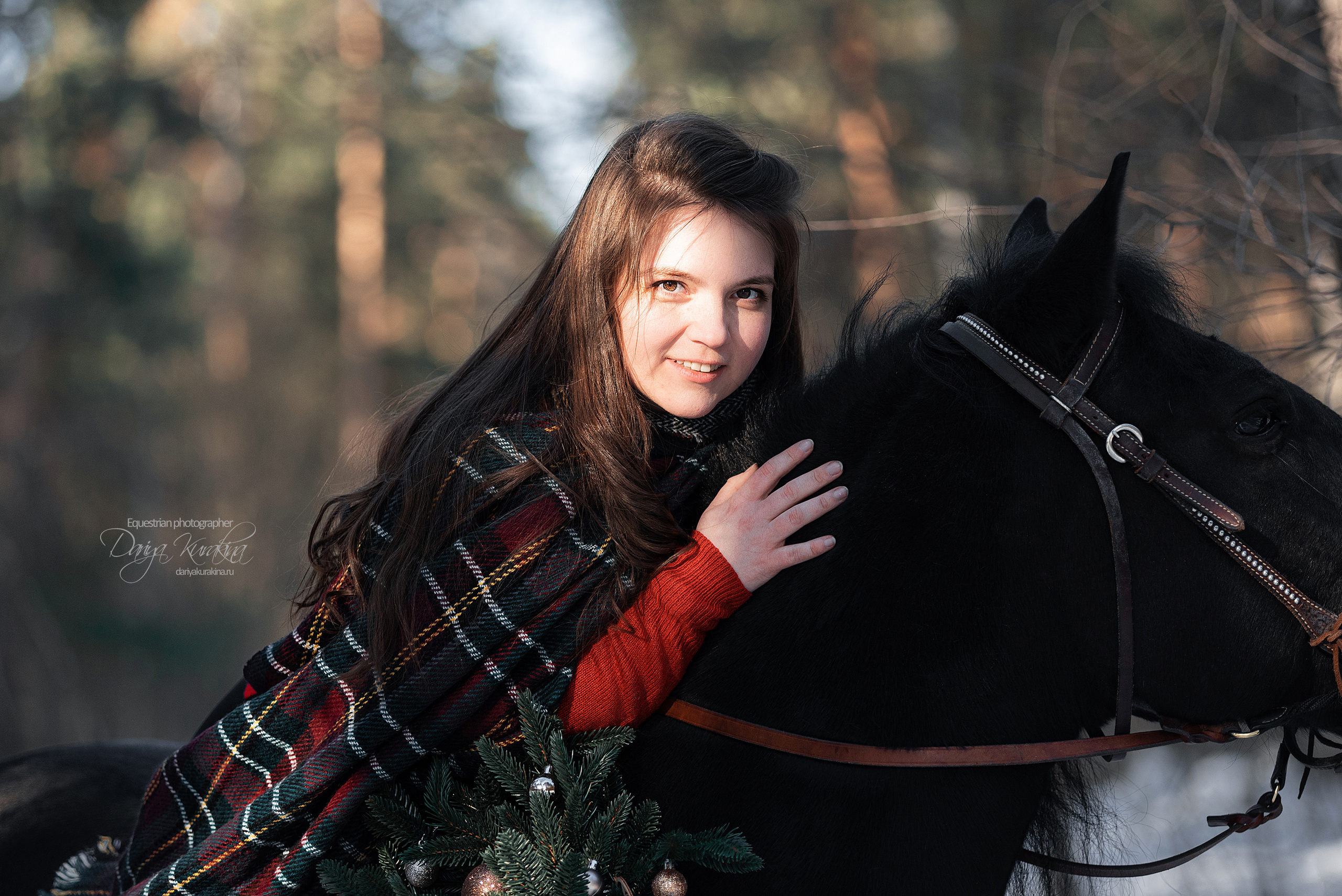 Лера и Бейлис. Конный фотограф Куракина Дарья • Фотосессии с лошадьми