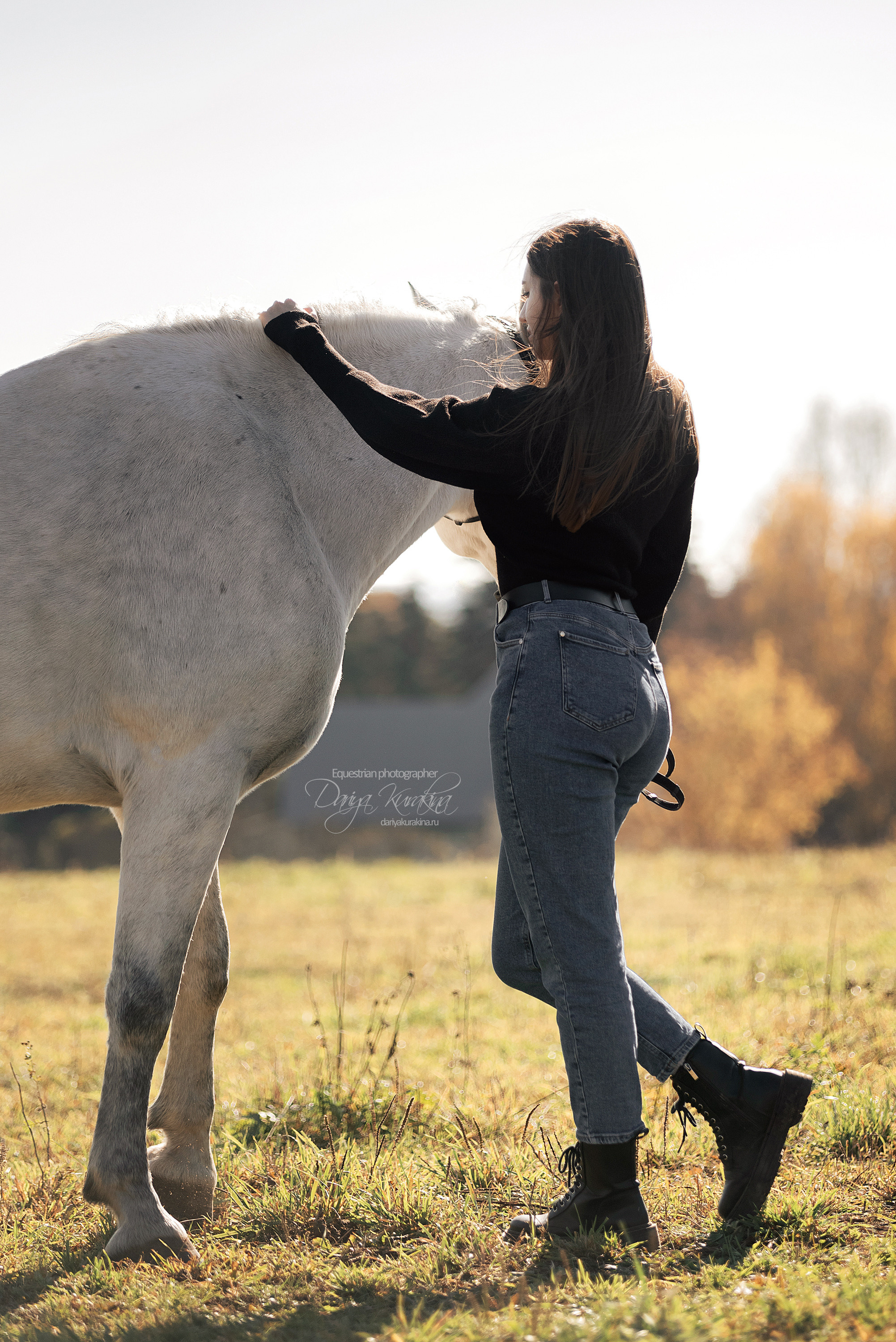 Юля и Гера. Конный фотограф Куракина Дарья • Фотосессии с лошадьми